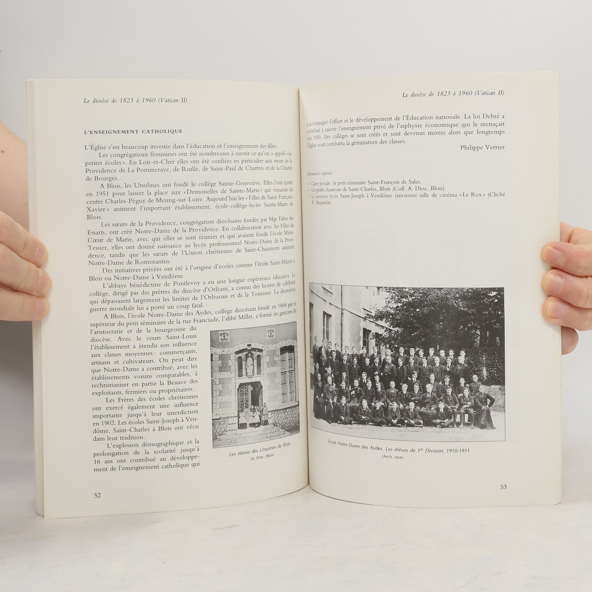 Association pour le tricentenaire du Diocèse de Blois. Commission historique Le Diocèse de Blois a 300 ans
