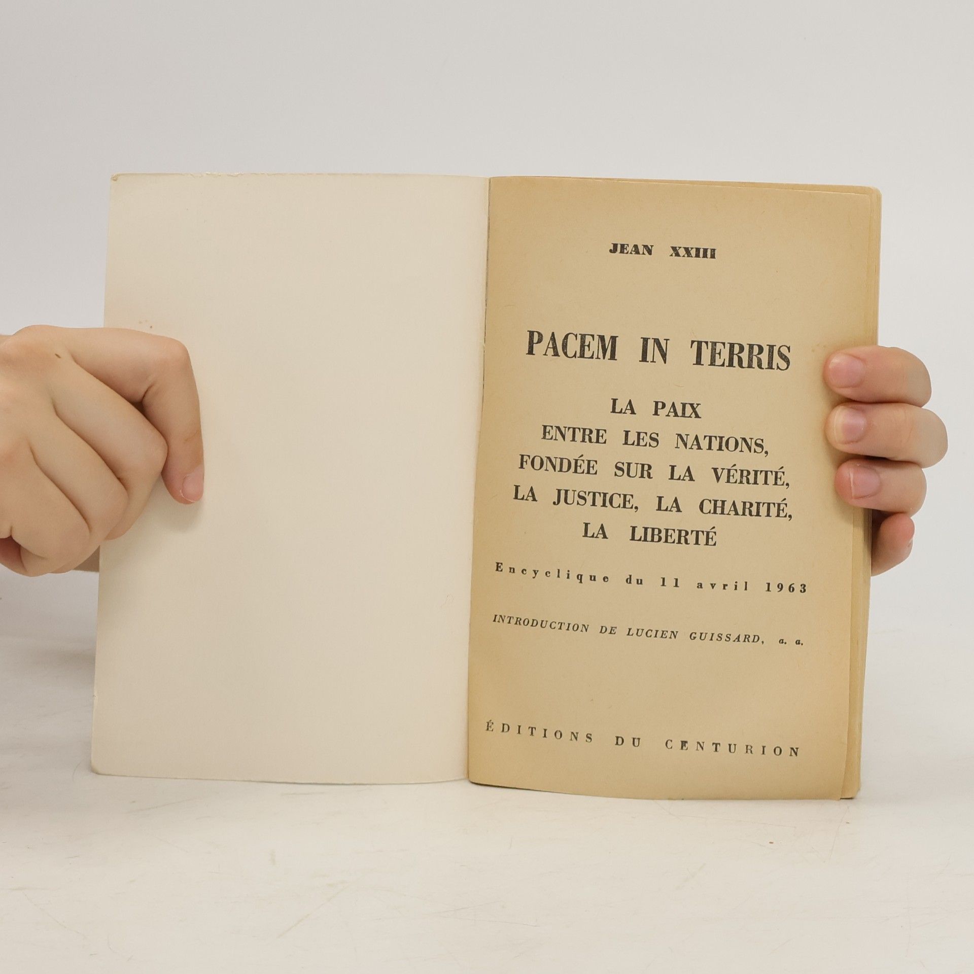 Jan XXIII. Pacem in terris
