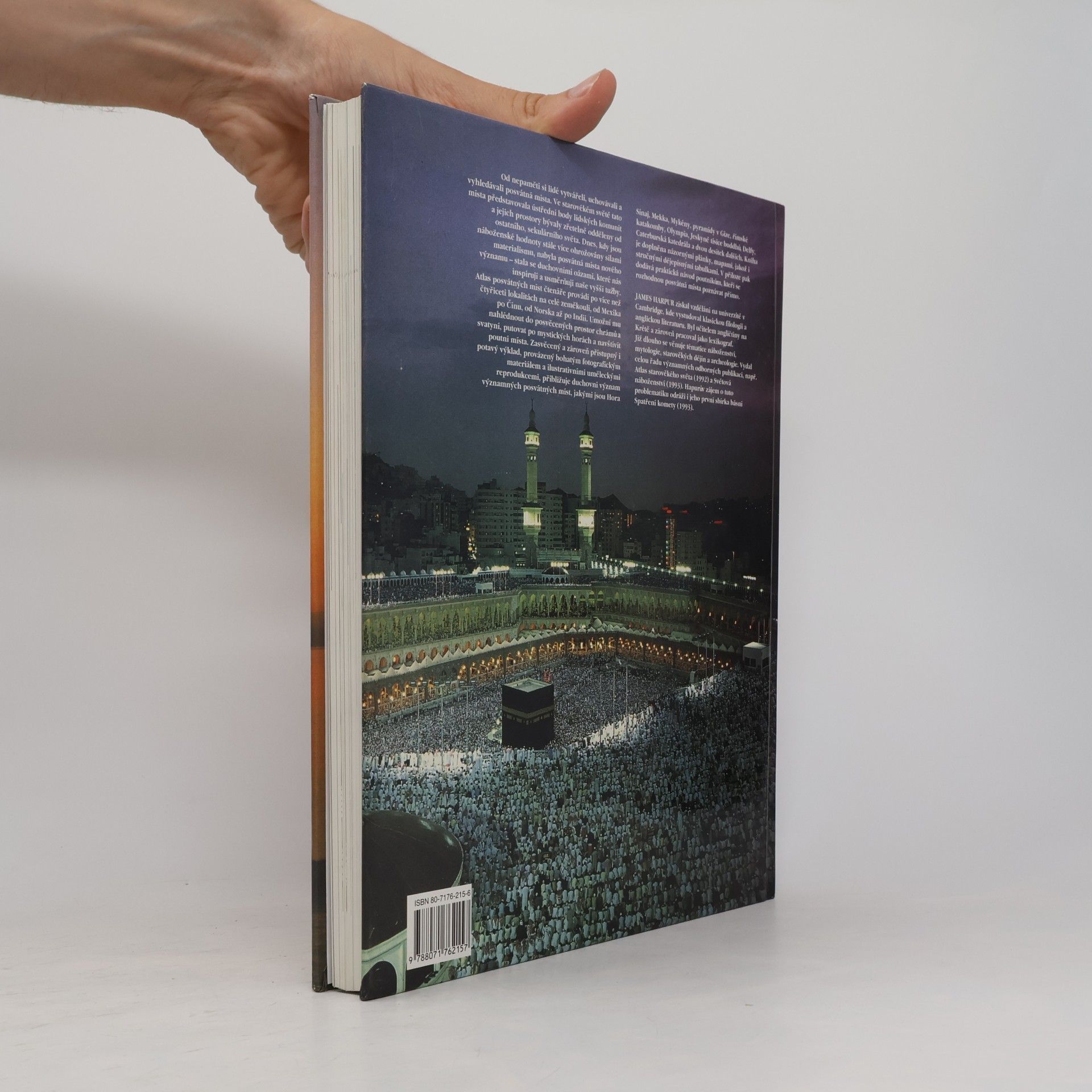 James Harpur Atlas posvátných míst: Místa, kde se nebe stýká se zemí