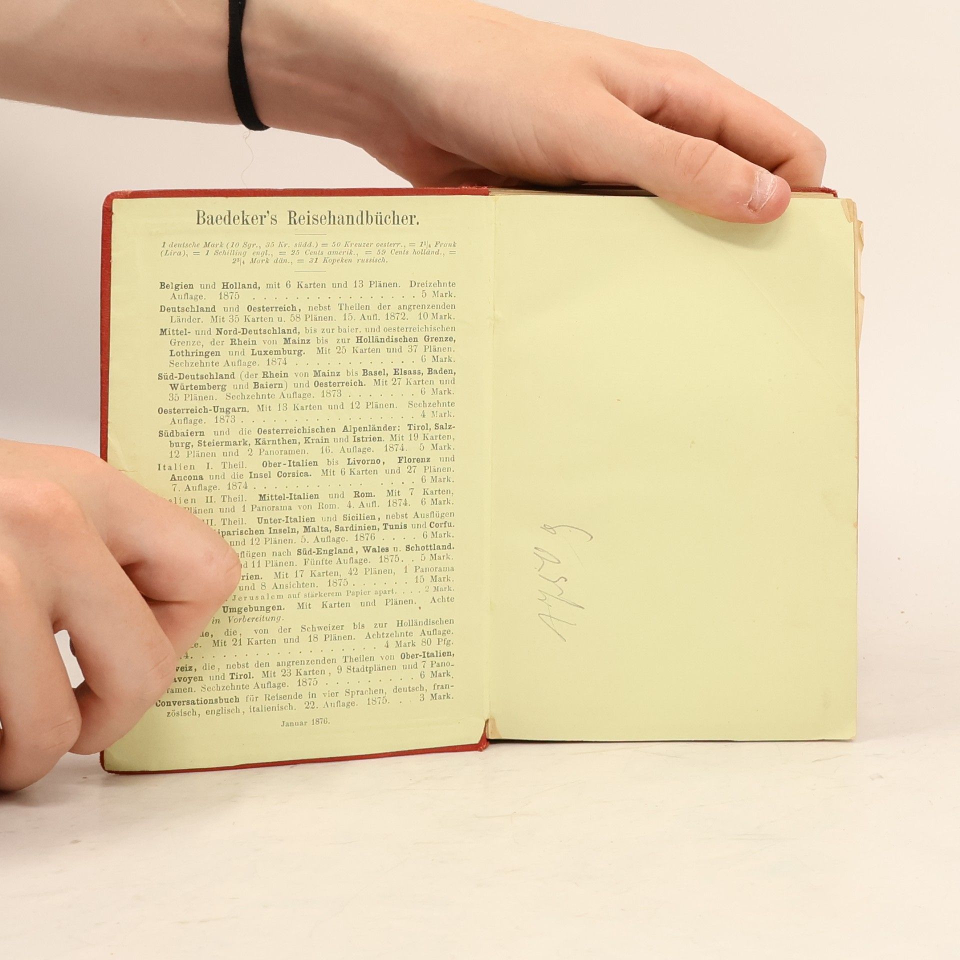 Karl Baedeker Baedeker’s Unter-Italien
