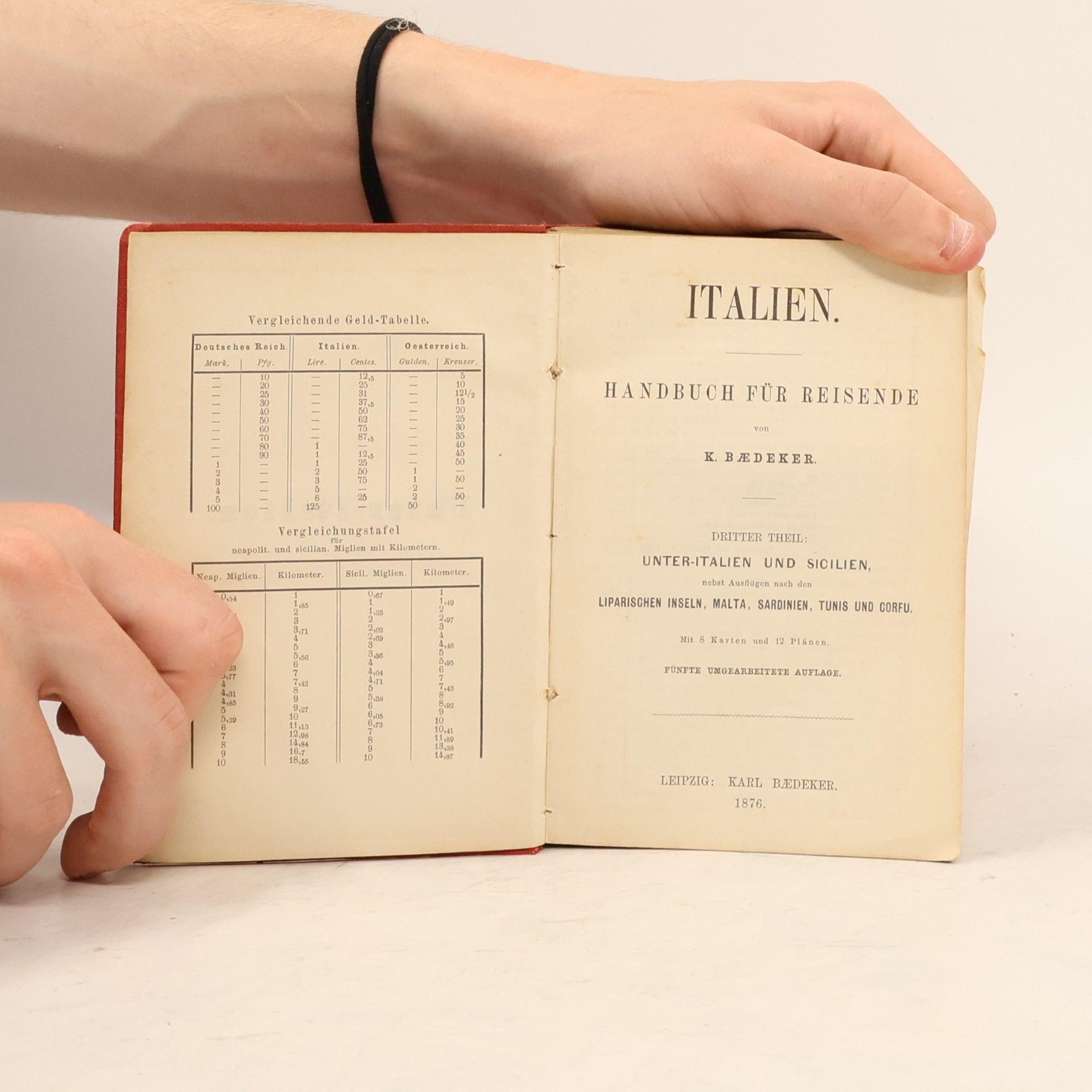 Karl Baedeker Baedeker’s Unter-Italien