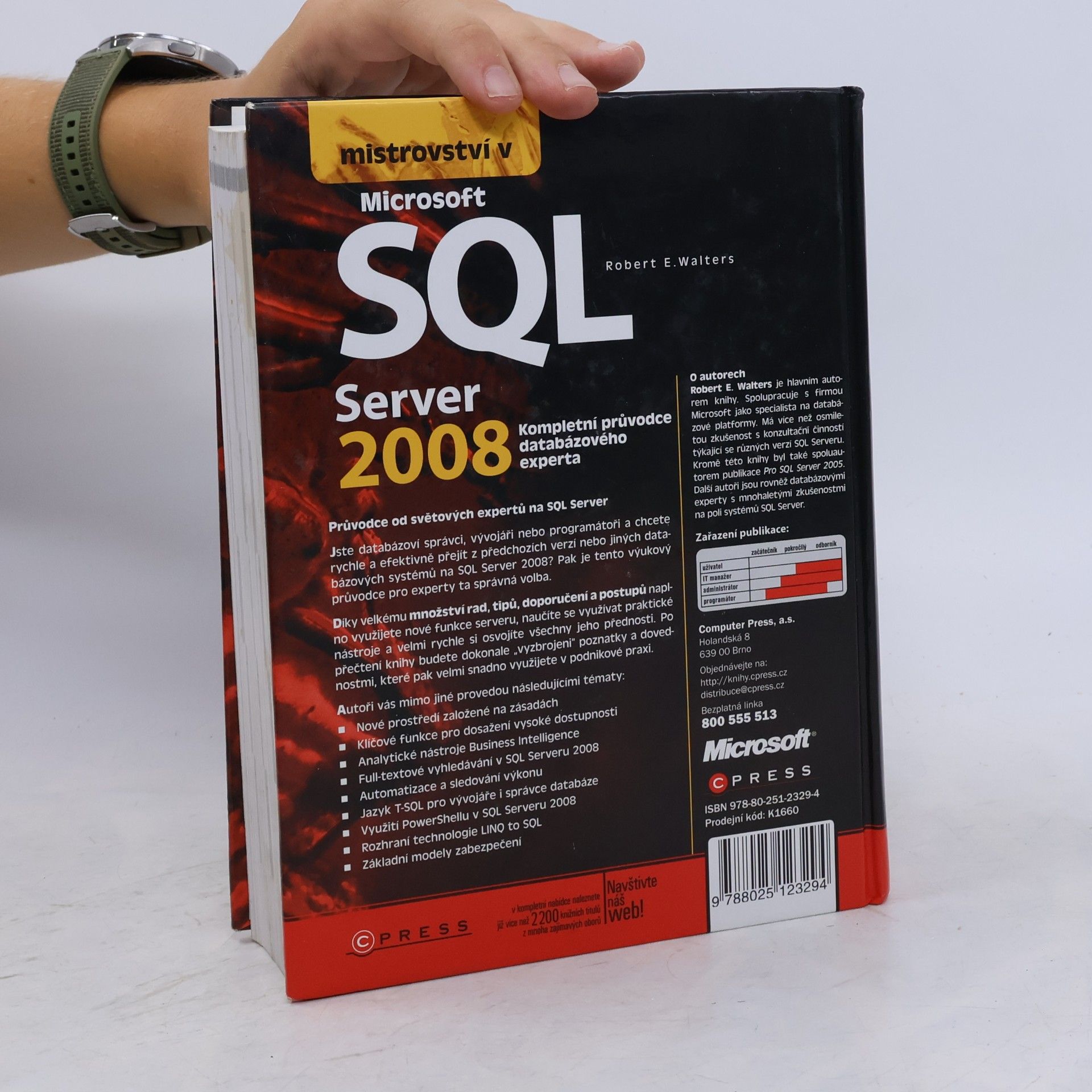 R. E. Roger E. Walters Mistrovství v Microsoft SQL Server 2008