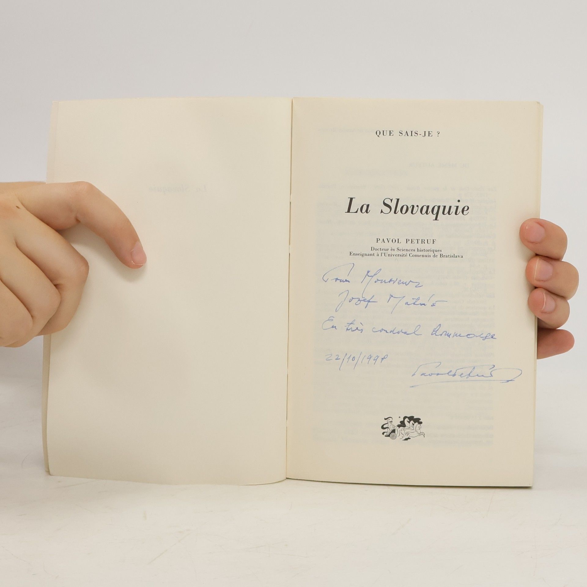 Pavol Petruf Que sais-je? - 3382: La Slovaquie