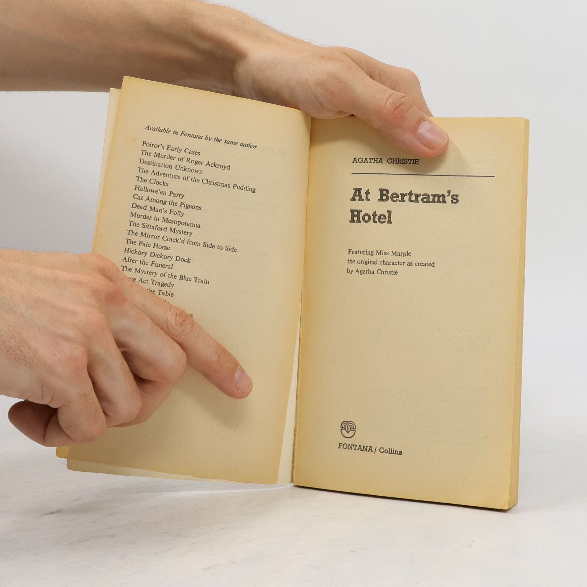 Agatha Christie At Bertram's Hotel