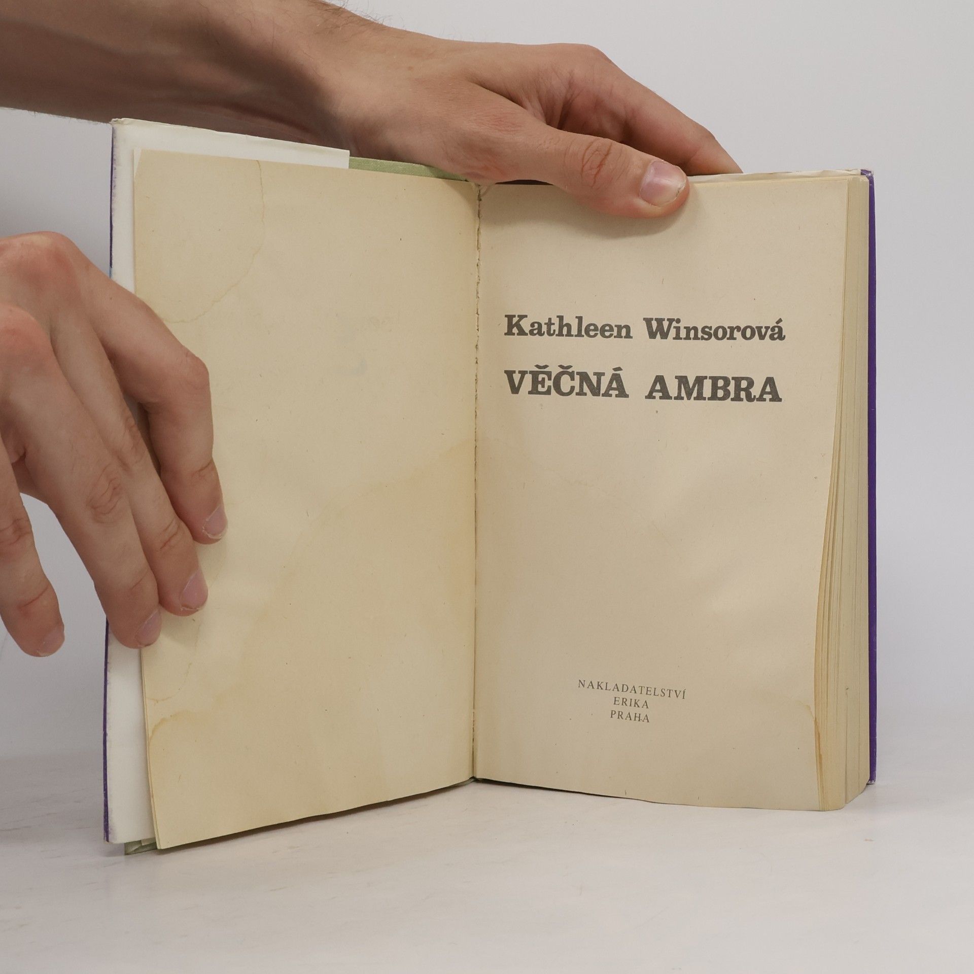 Kathleen Winsor Věčná Ambra