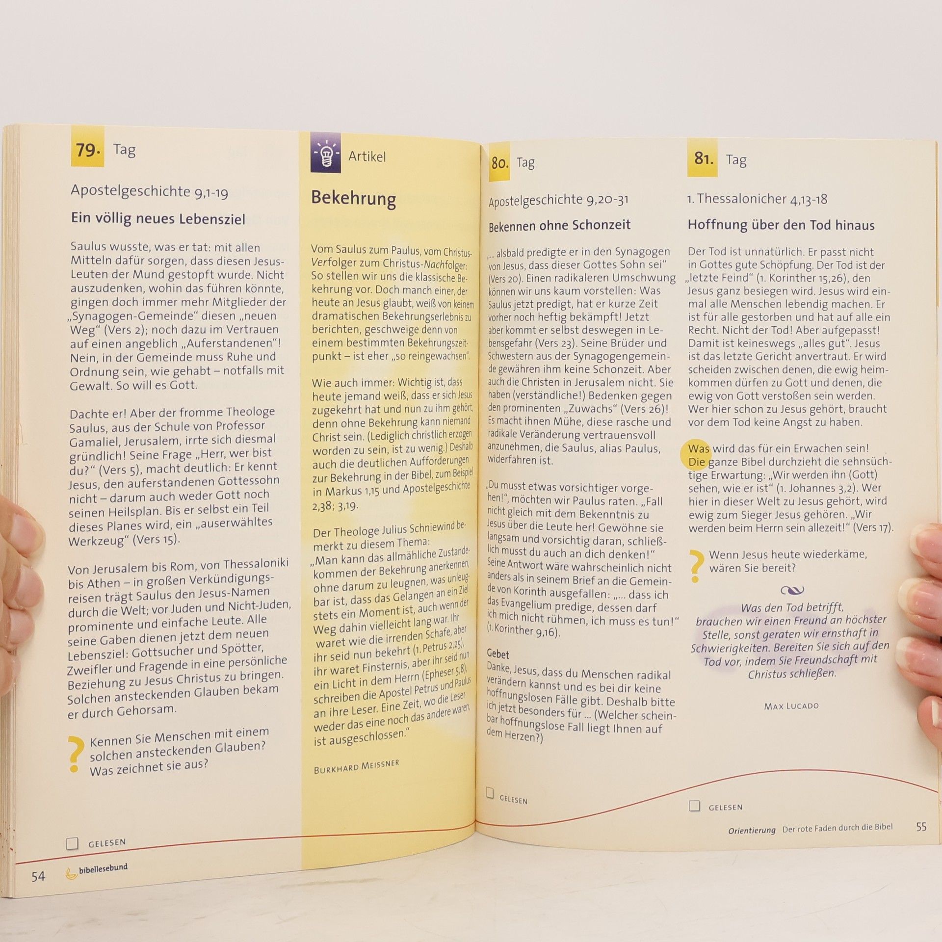 Autorenkollektiv Orientierung. Der rote Faden in 82 Tagen durch die Bibel