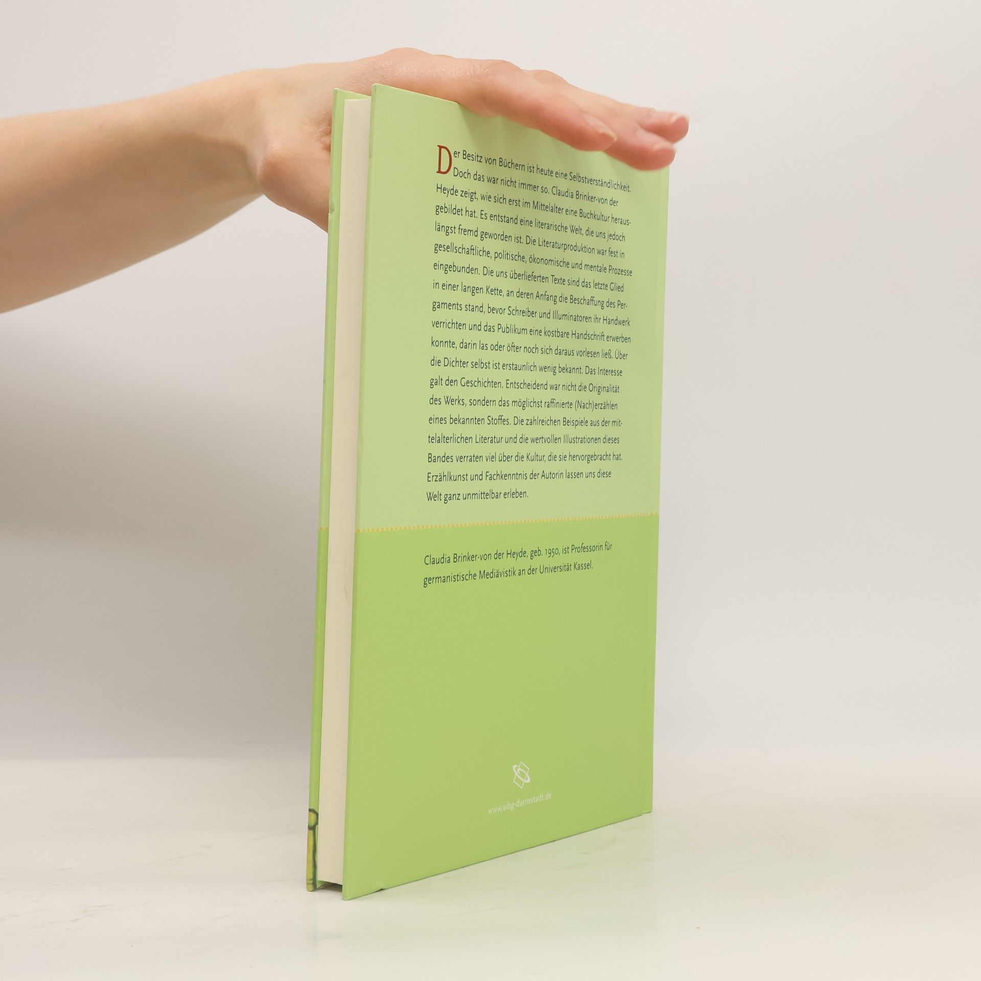 Claudia Brinker-von der Heyde Die literarische Welt des Mittelalters