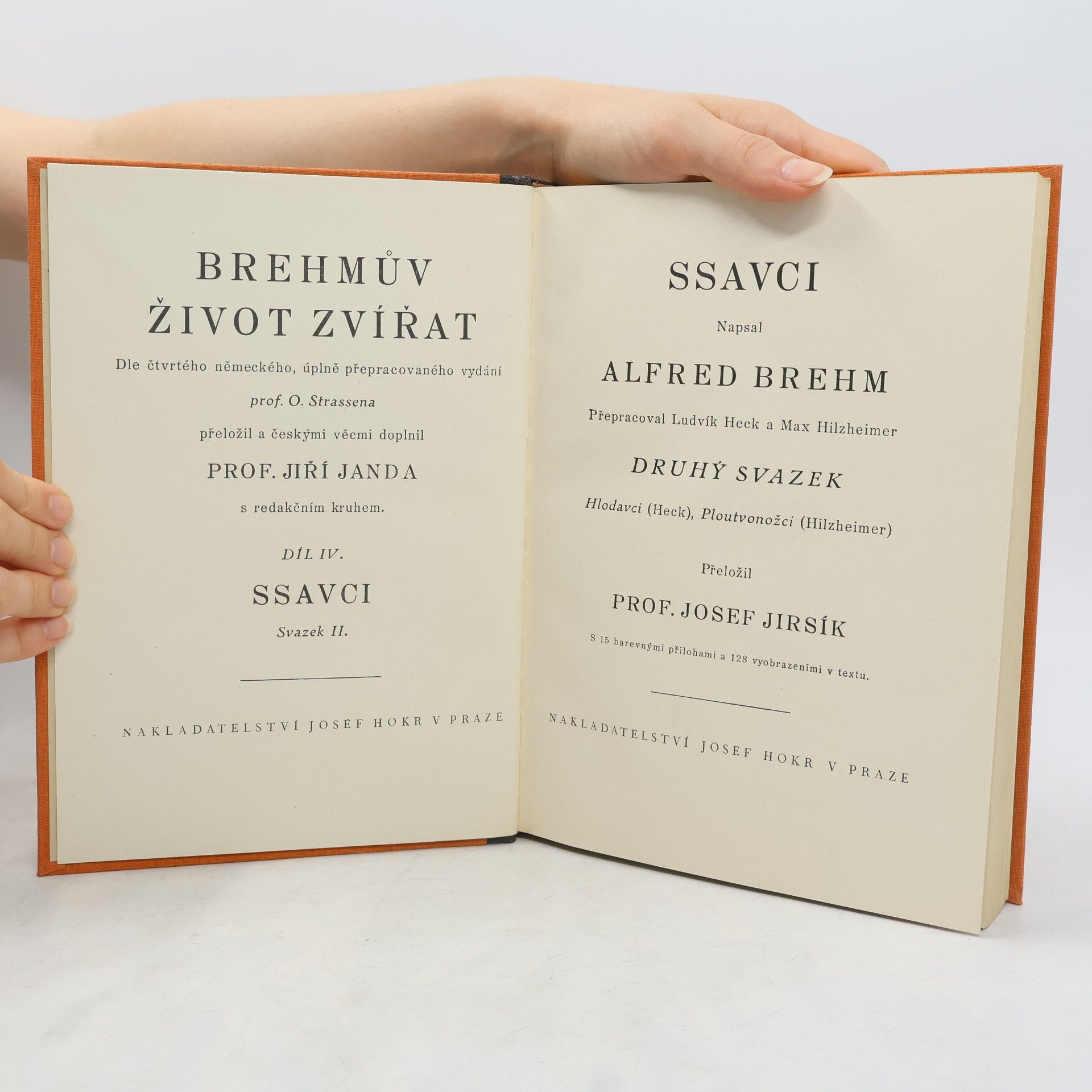 Alfred Edmund Brehm Brehmův život zvířat, díl IV - Ssavci II