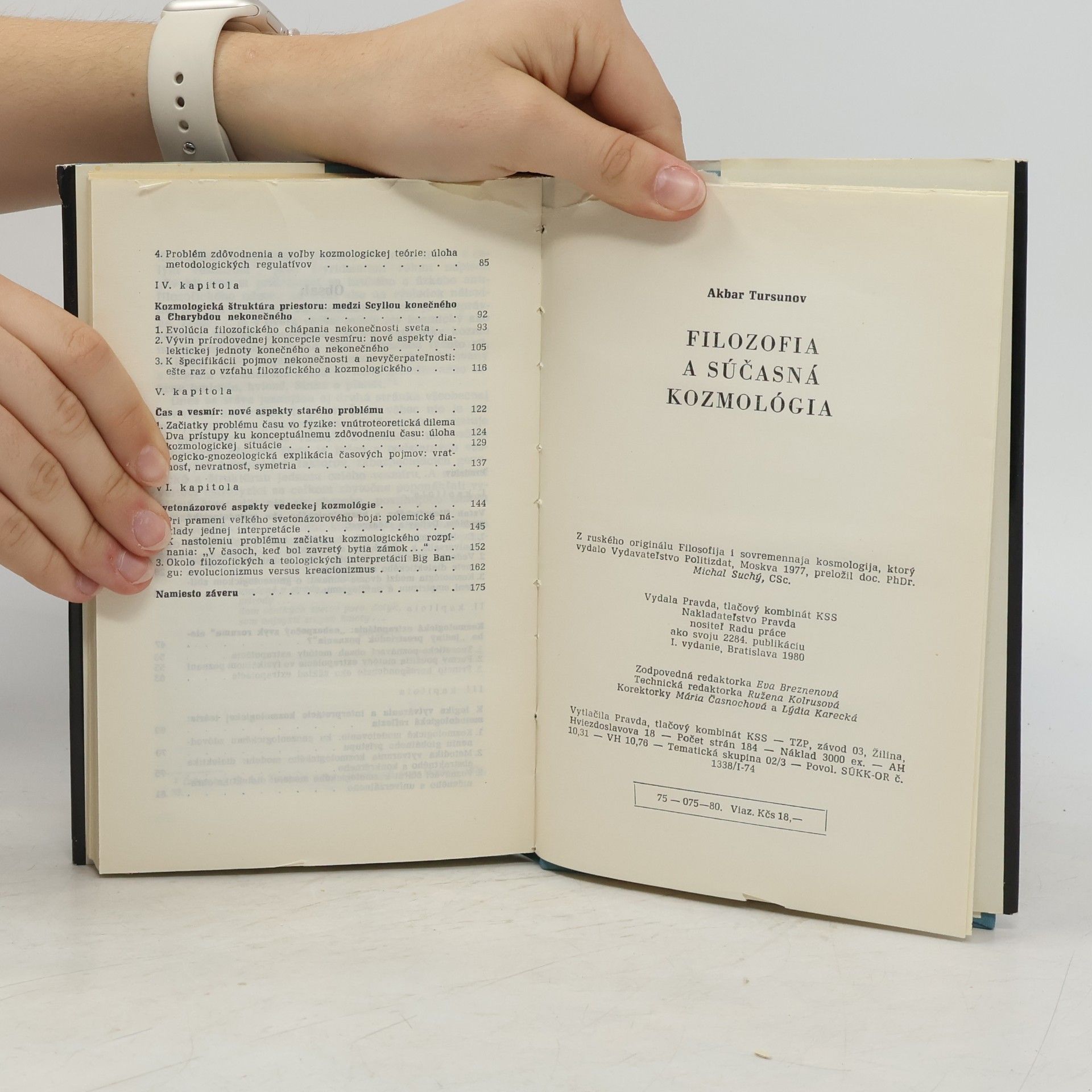 Autorenkollektiv Filozofia a súčasná kozmológia