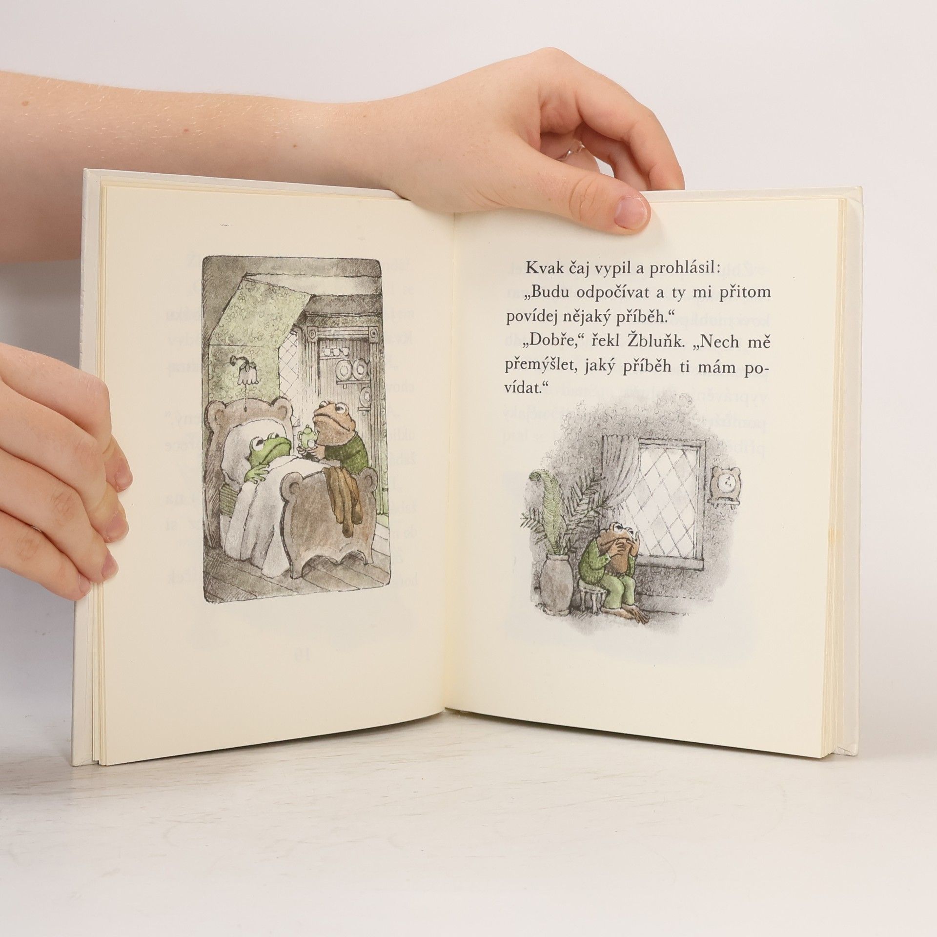 Arnold Lobel Kvak a Žbluňk jsou kamarádi
