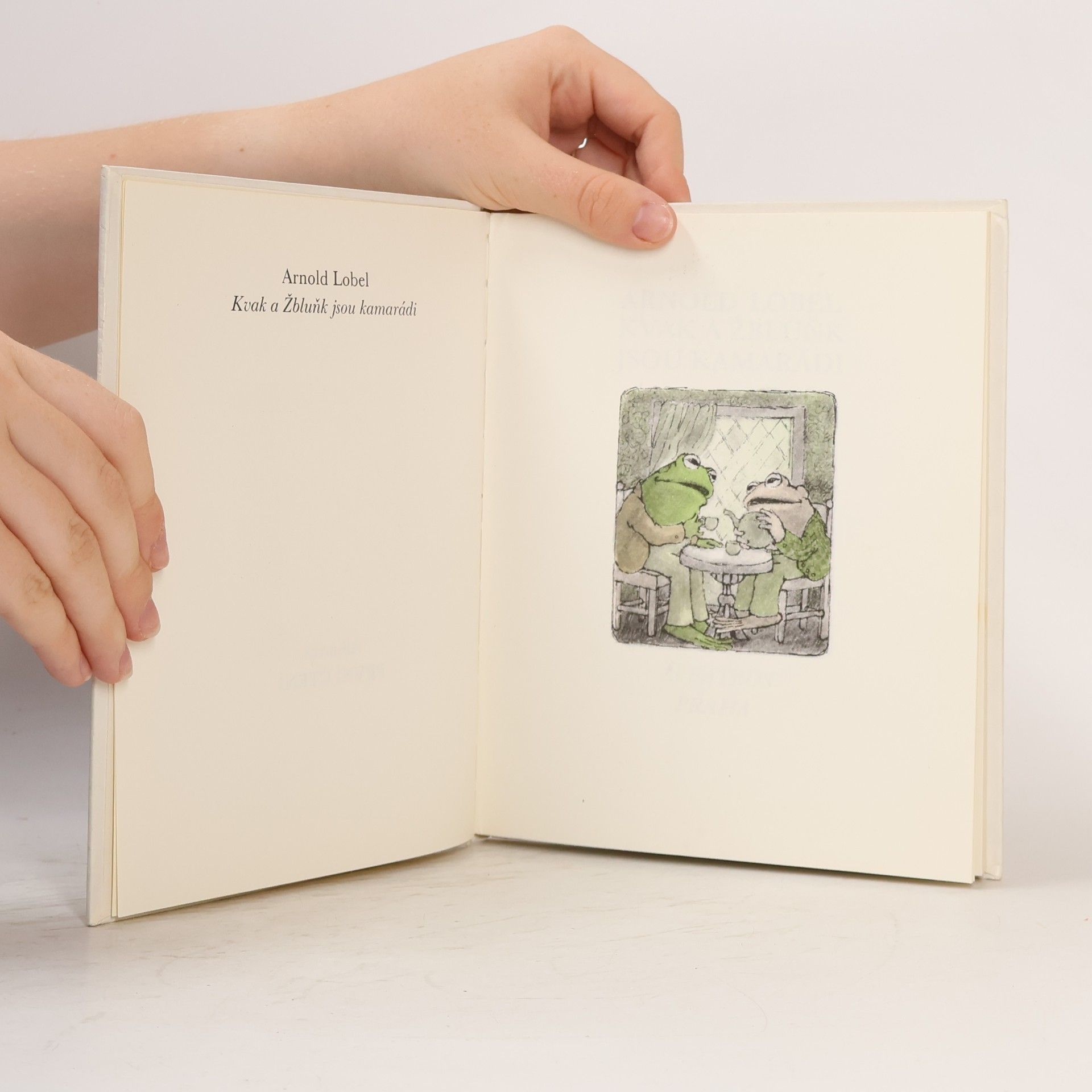 Arnold Lobel Kvak a Žbluňk jsou kamarádi