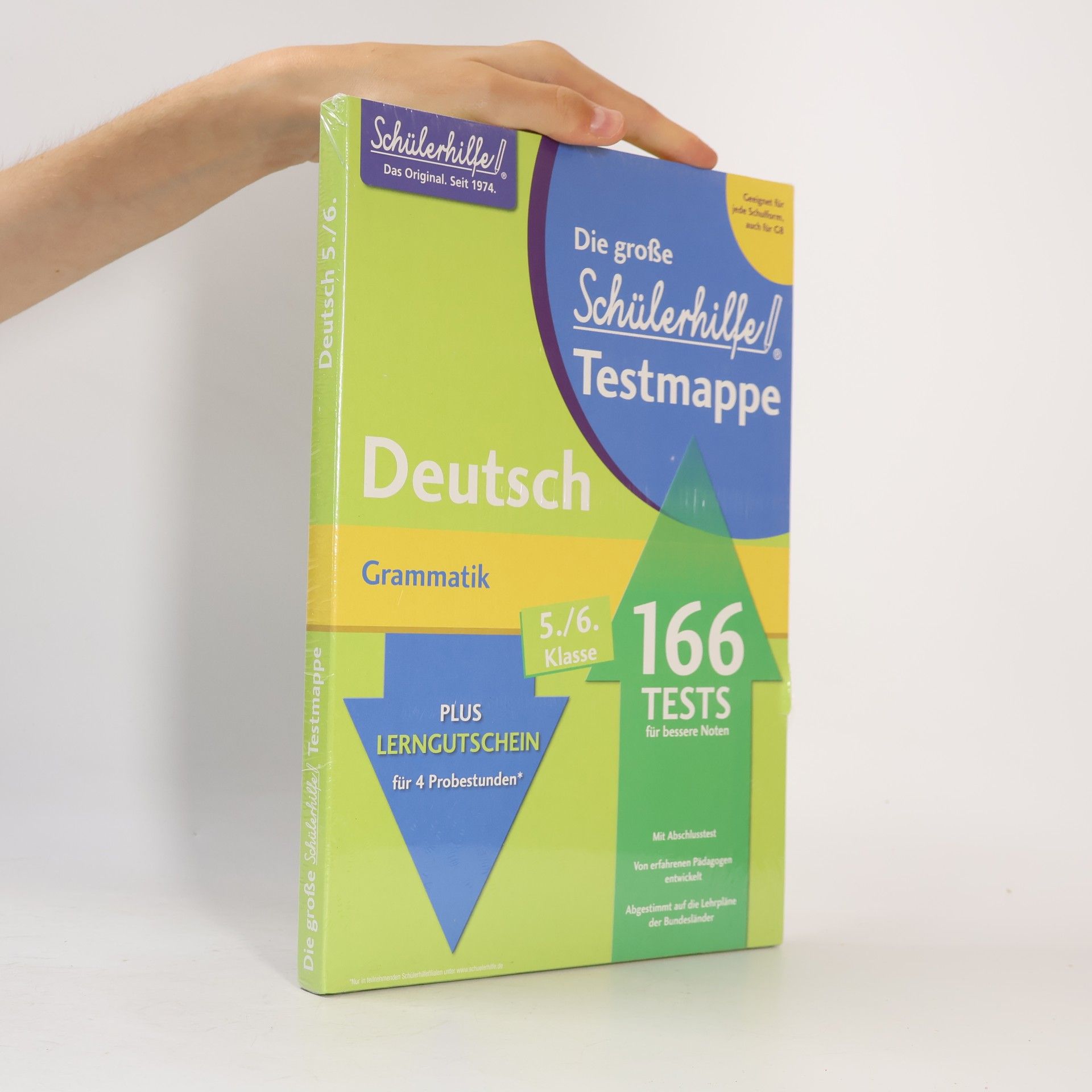 Autorenkollektiv Die große Schülerhilfe-Testmappe Deutsch Grammatik
