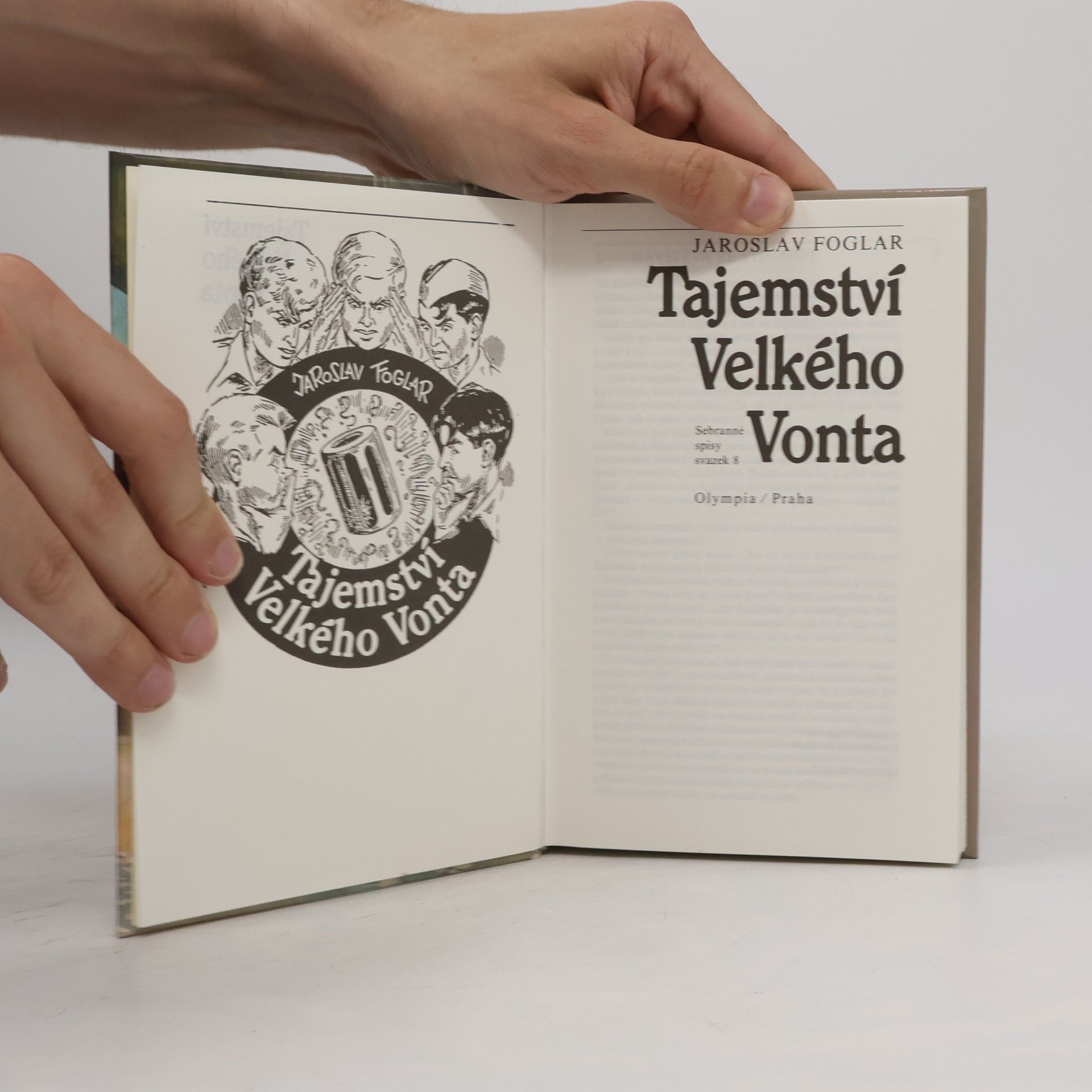 Jan Fischer (ilustrátor) Tajemství Velkého Vonta
