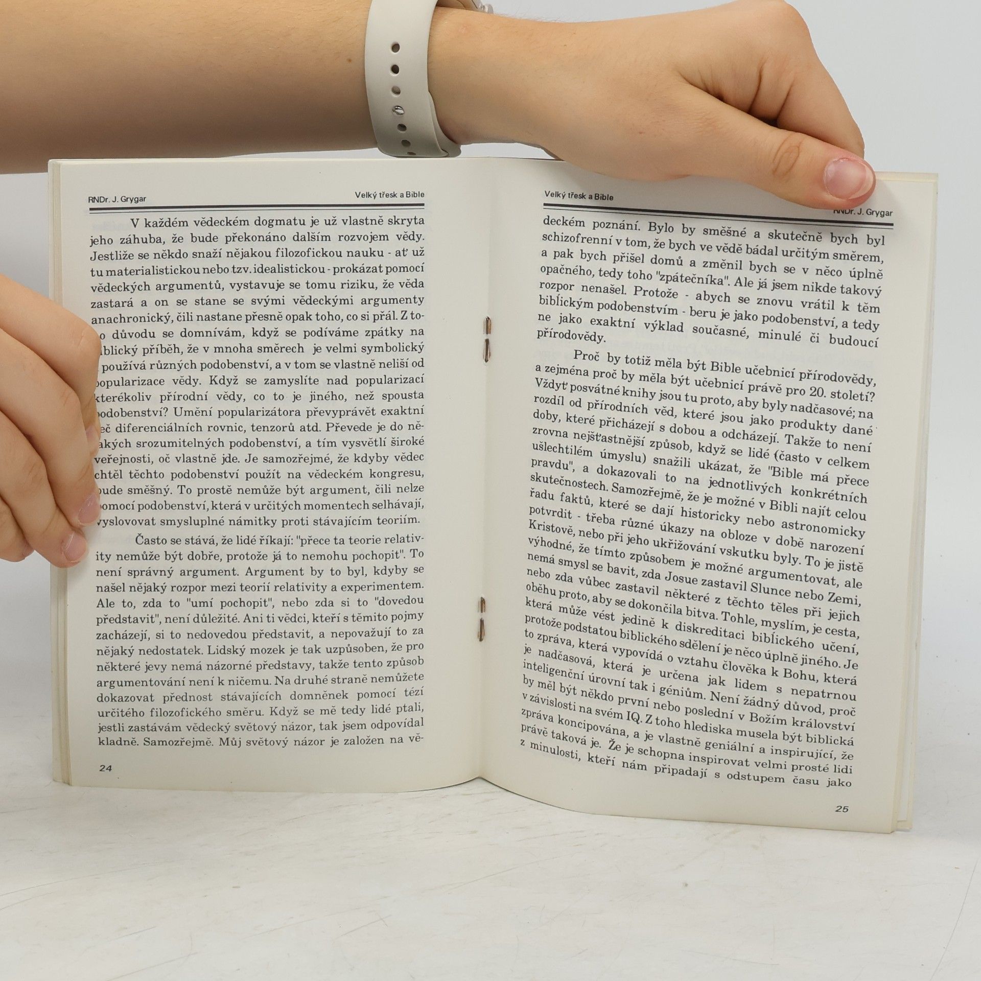 Jiří Grygar Velký třesk a Bible