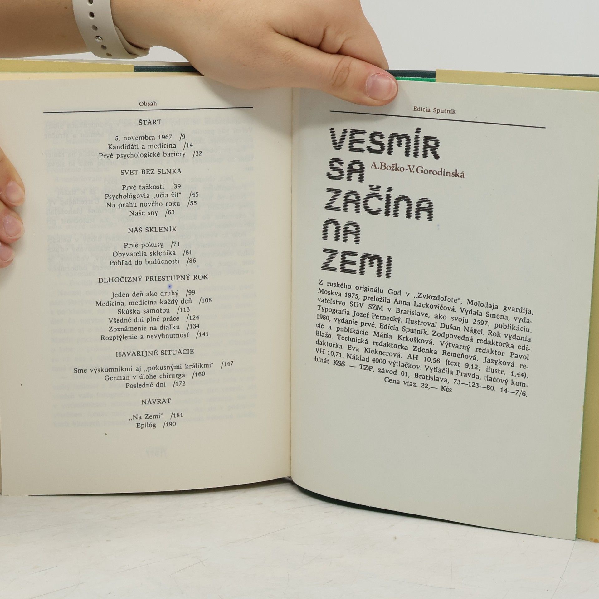V. Gorodinská Vesmír sa začína na Zemi