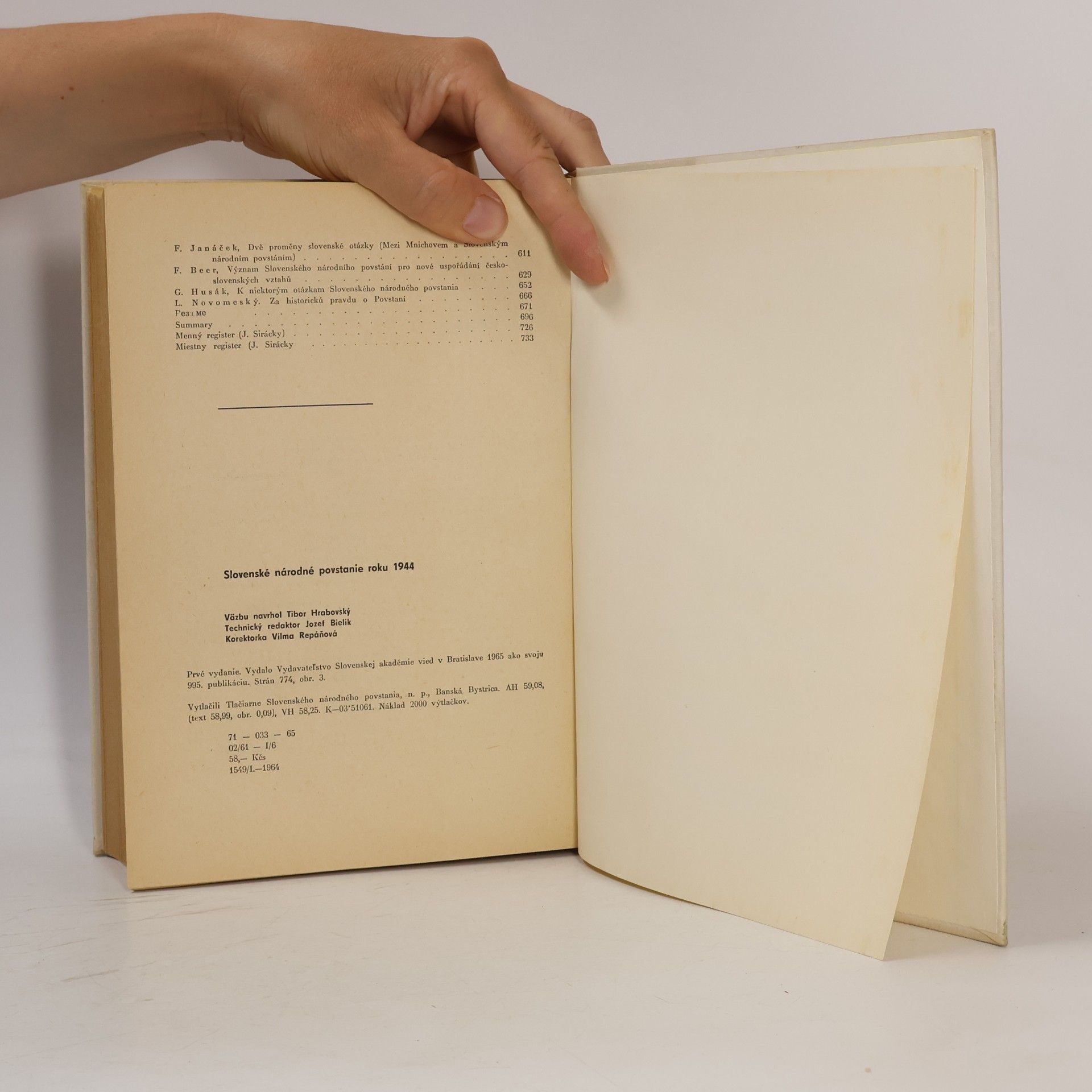 Autorenkollektiv Slovenské národné povstanie roku 1944