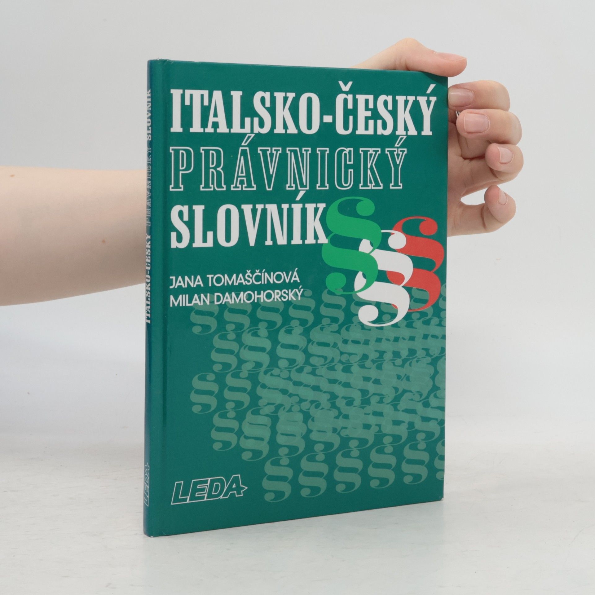 Jana Tomaščínová Italsko-český právnický slovník