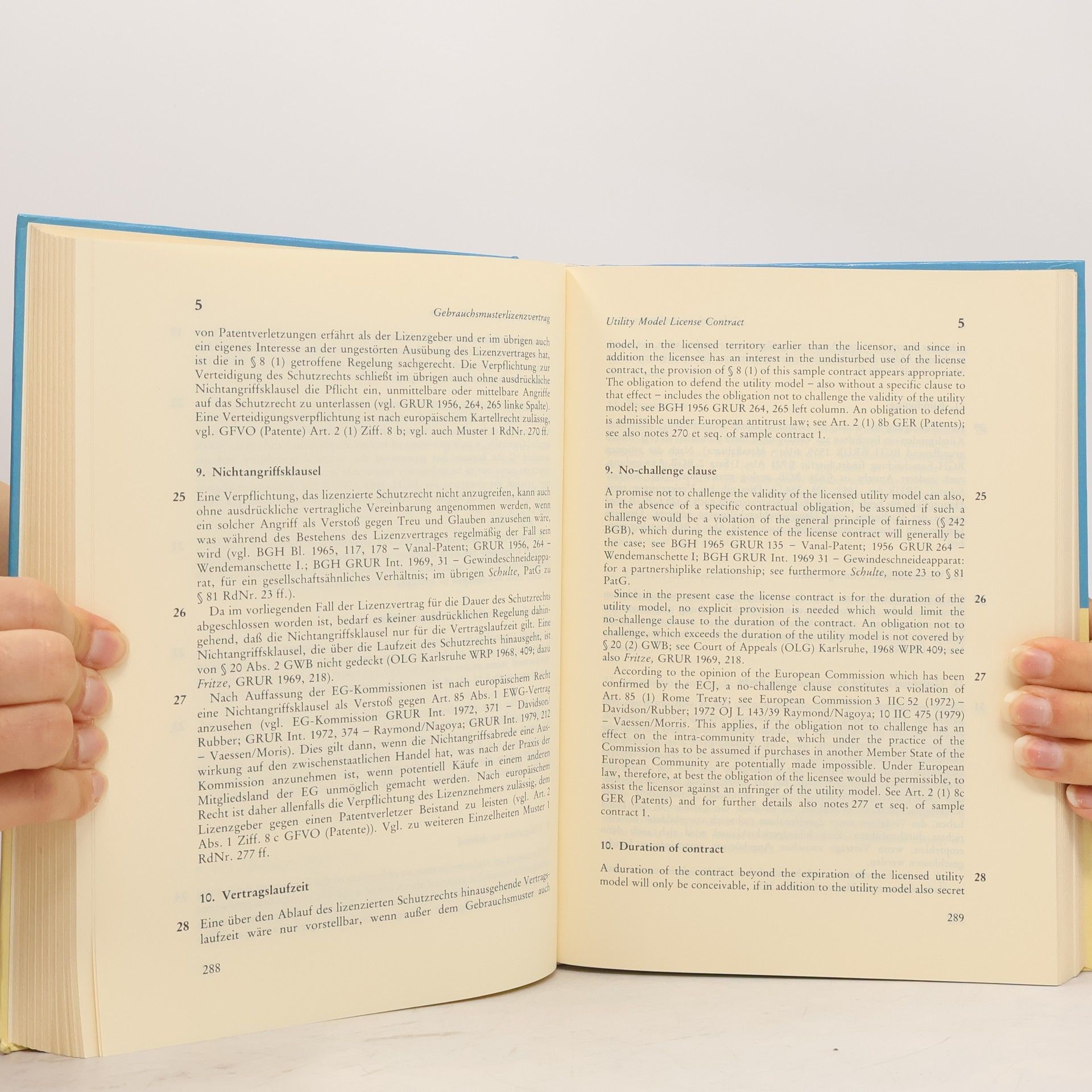 Jochen Pagenberg Lizenzverträge / License Agreements