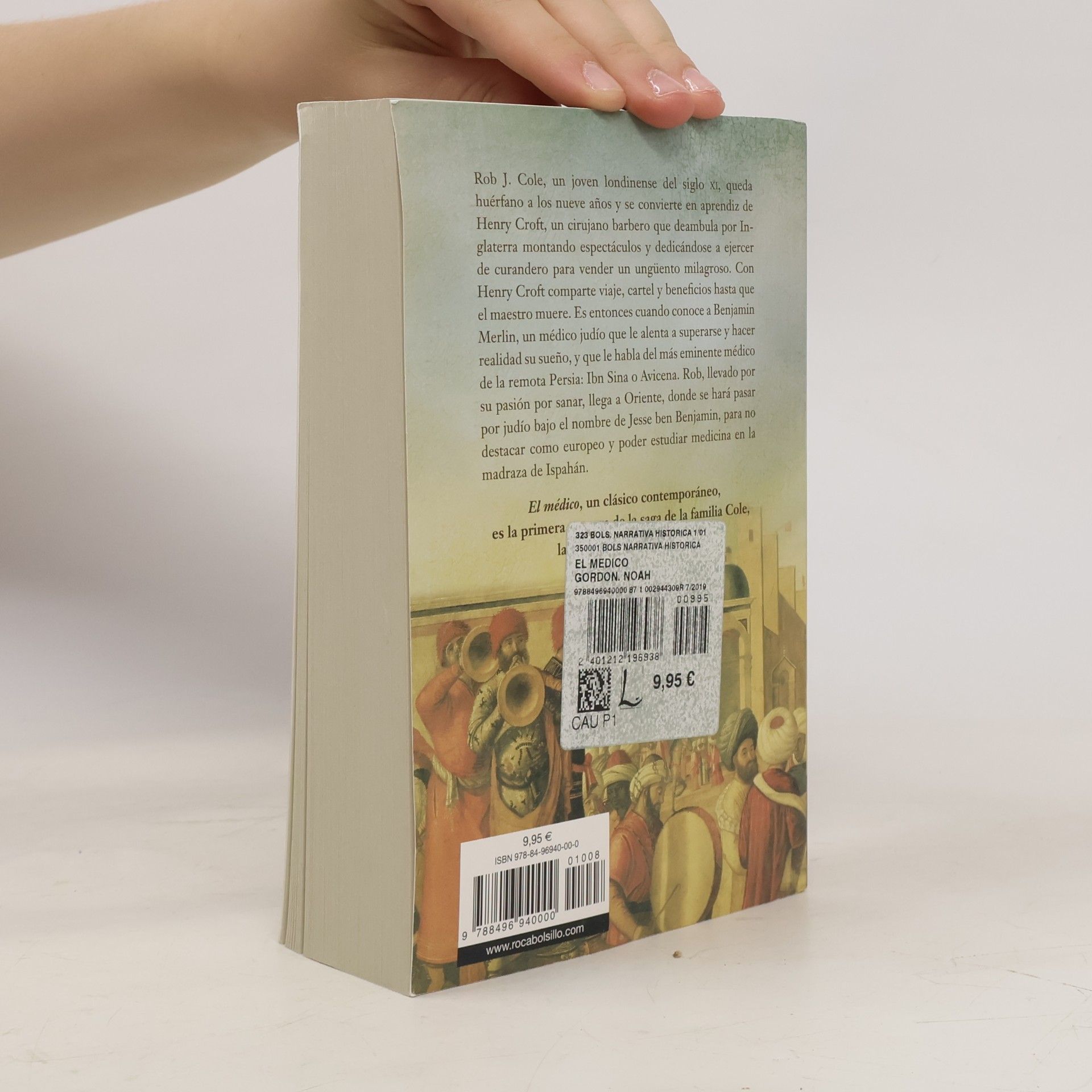 Noah Gordon El médico. Der Medicus, spanische Ausgabe