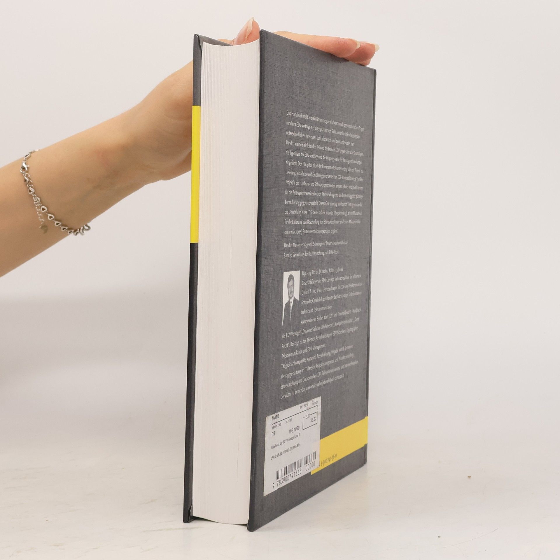 Walter J. Jaburek Handbuch der EDV-Verträge. Musterverträge für Anwender und Anbieter 1