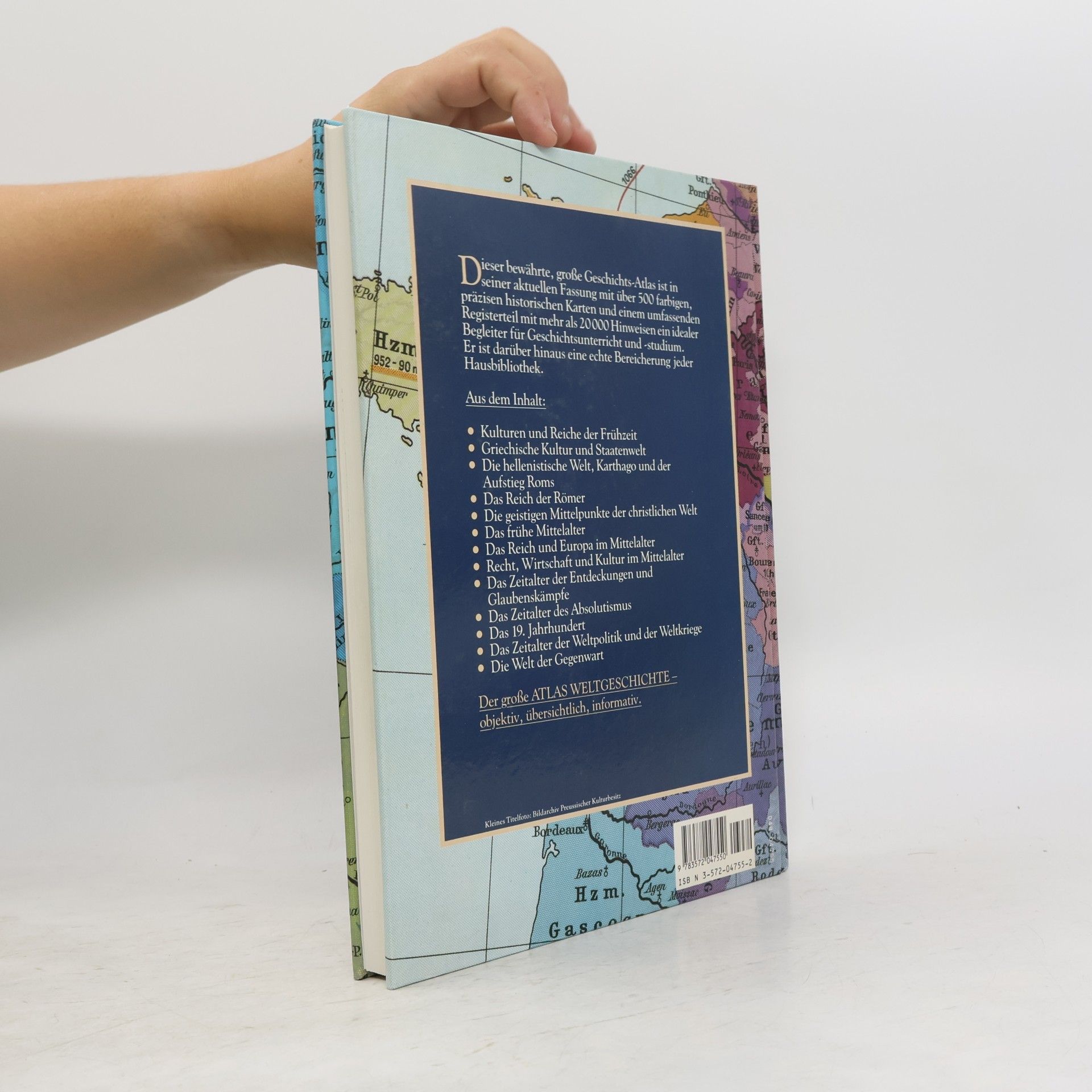 Hans Erich Stier Grosser Atlas zur Weltgeschichte