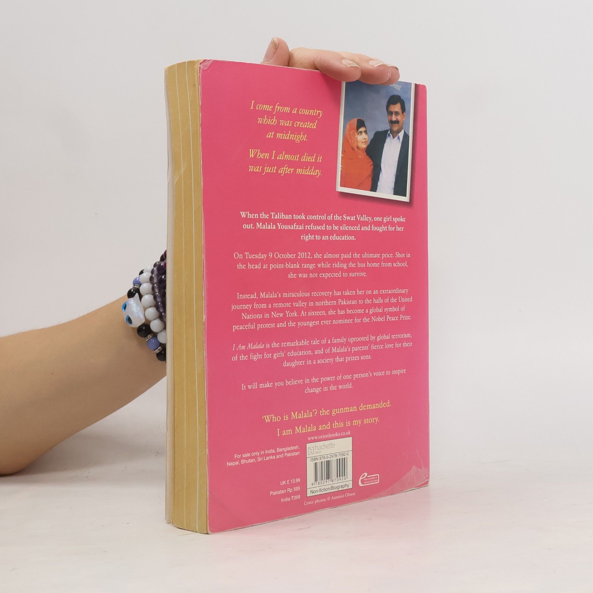 Malala Yousafzai I am Malala. The girl who stood up for education and was shot by the Taliban