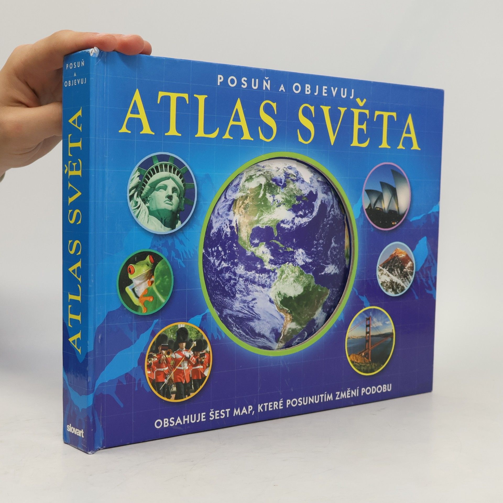 Jen Green Atlas světa posuň a objevuj