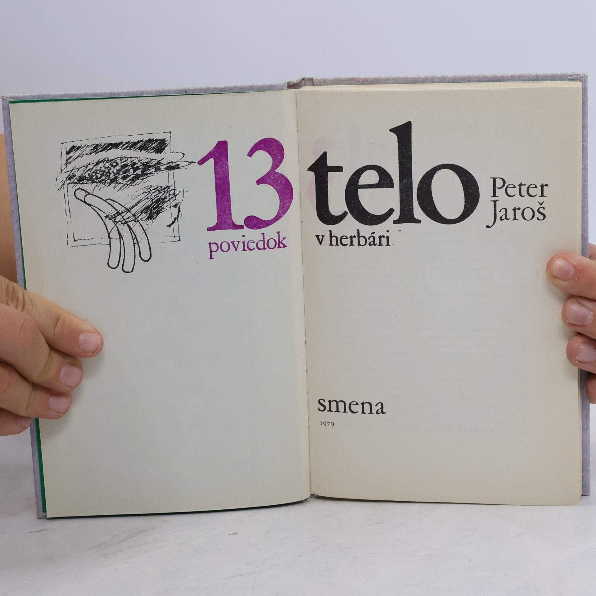 Peter Jaroš Telo v herbári - 13 poviedok