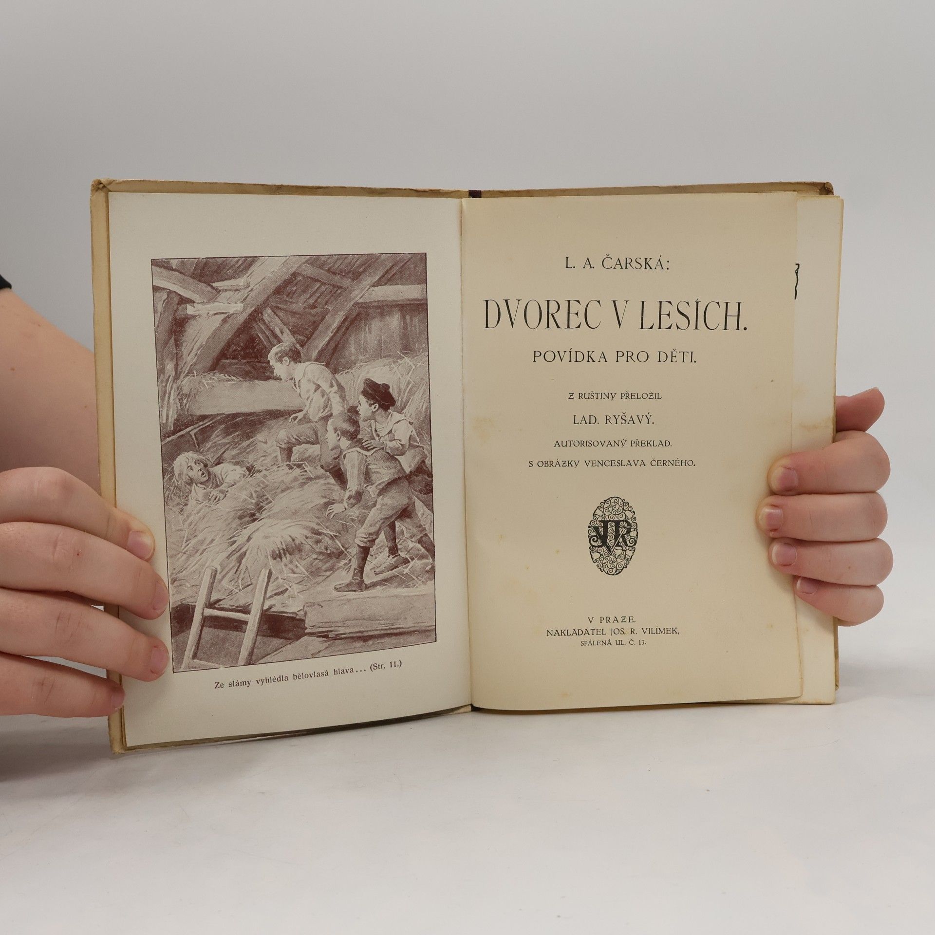Lidija Aleksejevna Čarskaja Dvorec v lesích