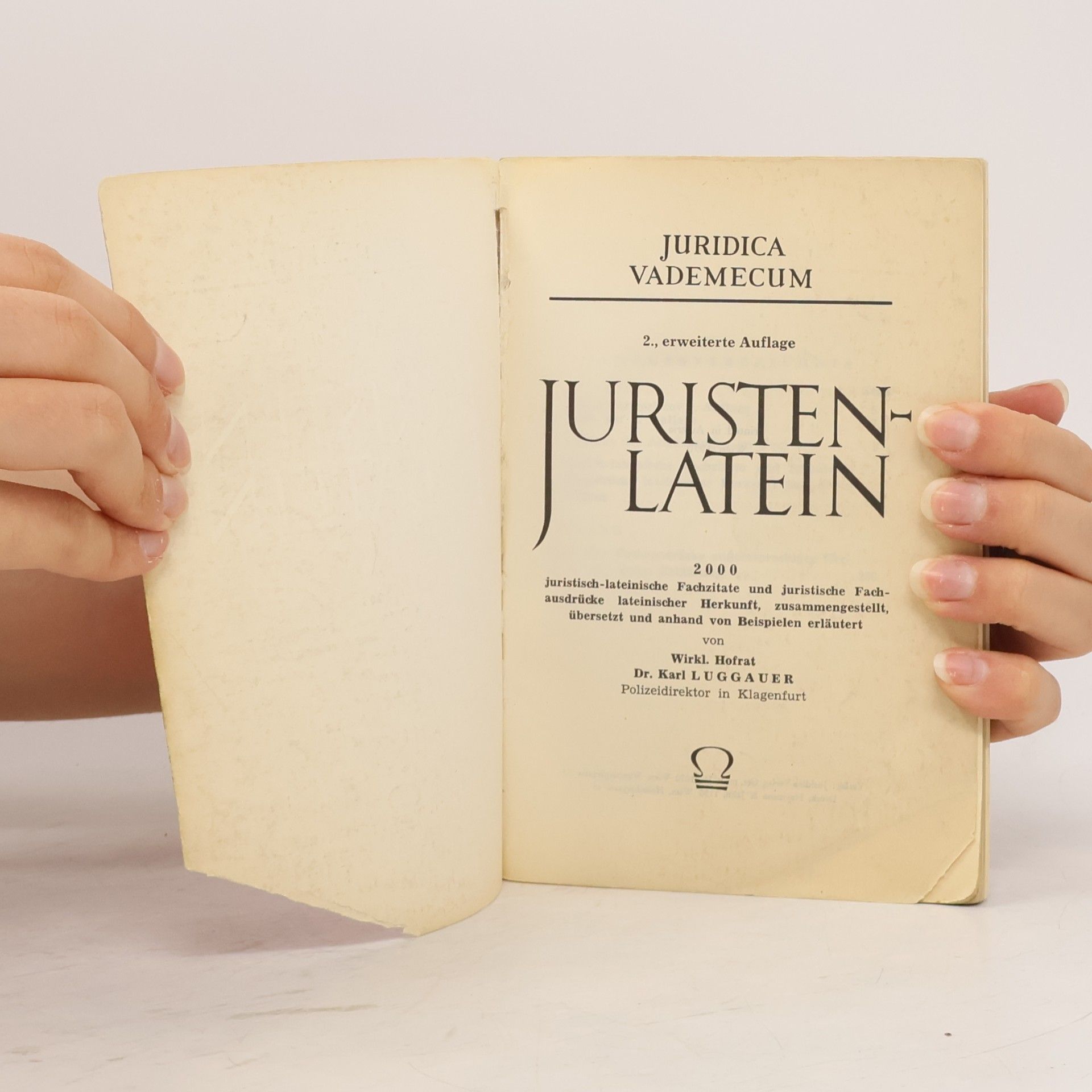 Karl Luggauer Juristenlatein