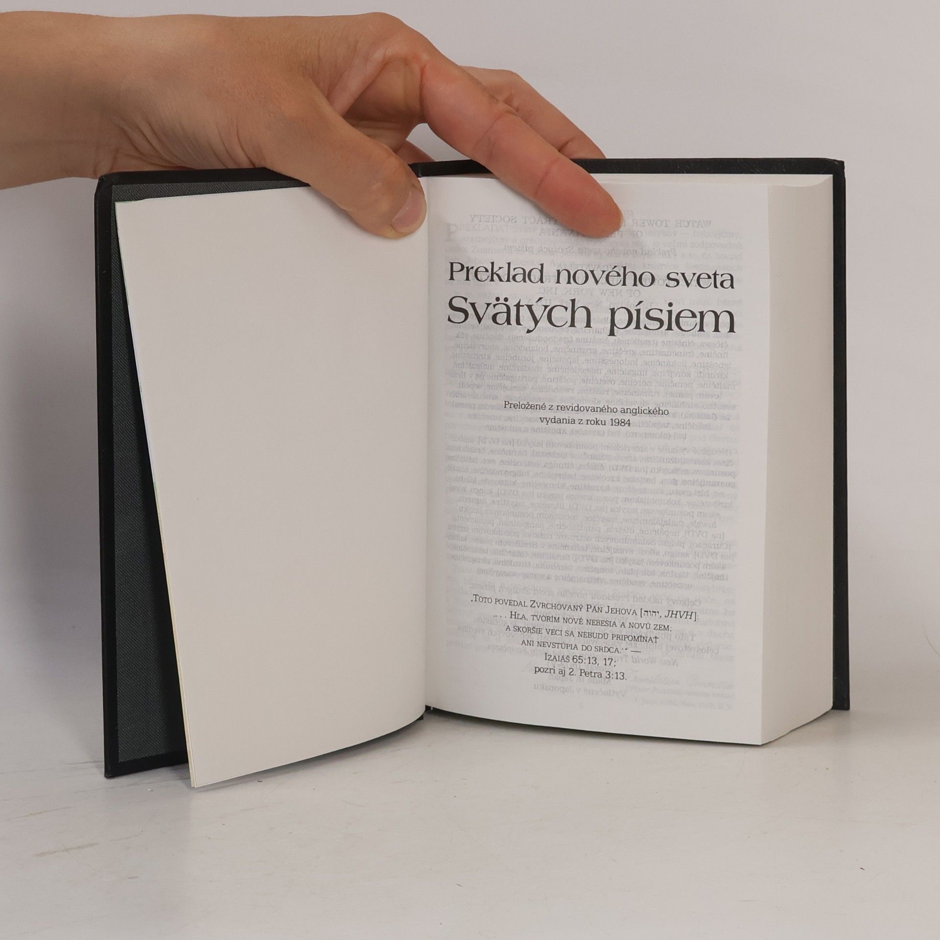 Autorenkollektiv Preklad nového sveta Svätých písiem