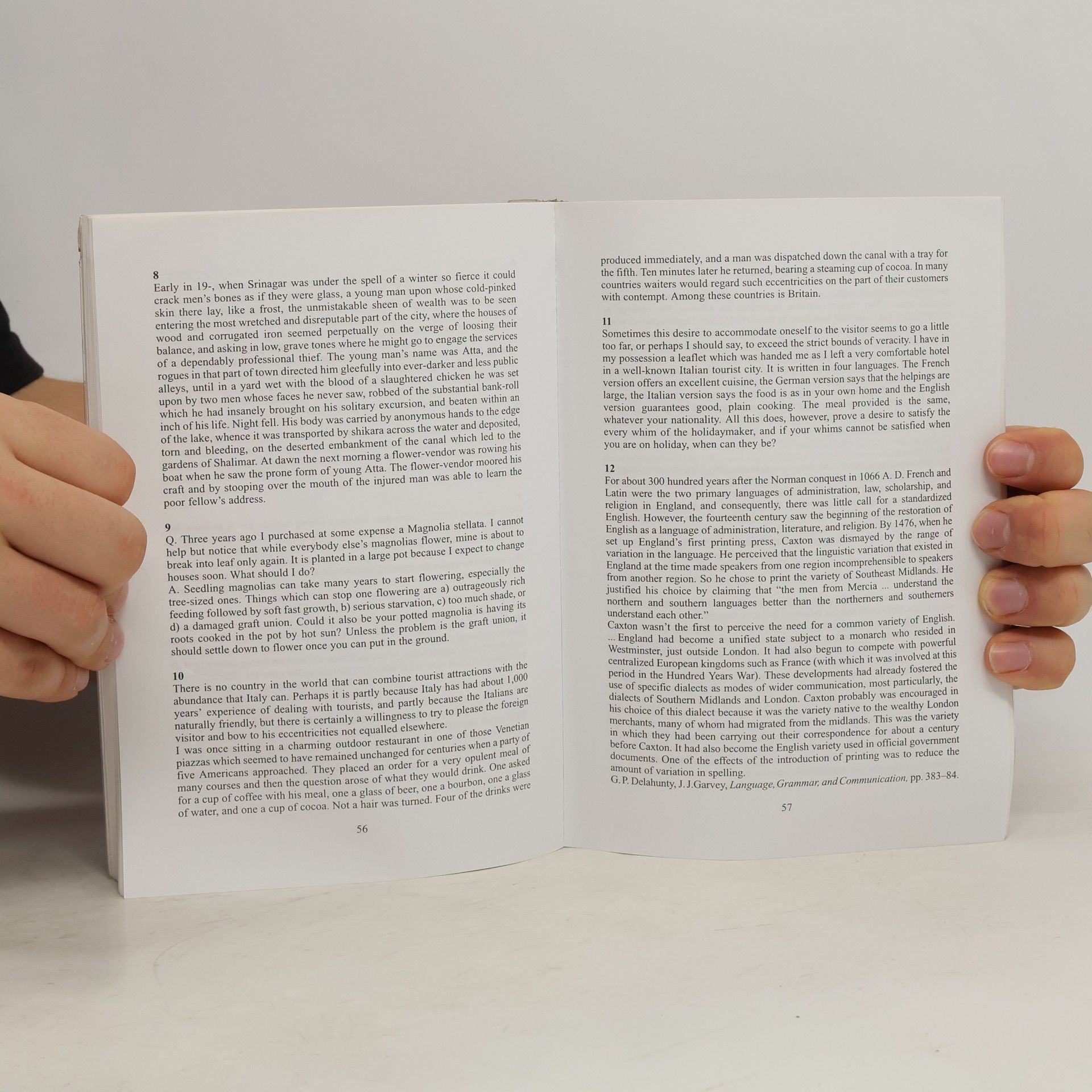 Libuše Dušková Morfologie současné angličtiny: Sbírka cvičení, příkladů a textů k morfologickému rozboru