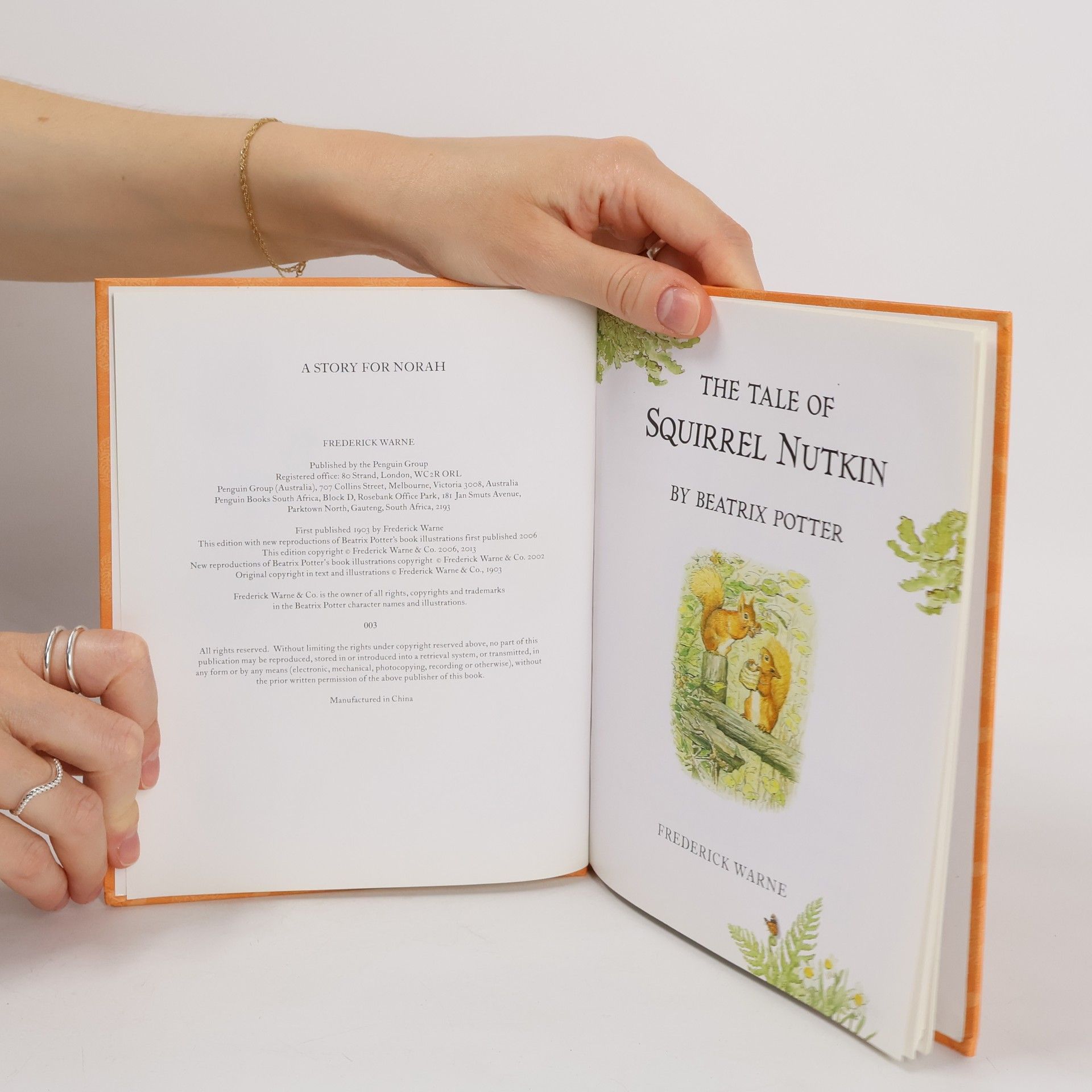 Beatrix Potter The Tale of Squirrel Nutkin No.2