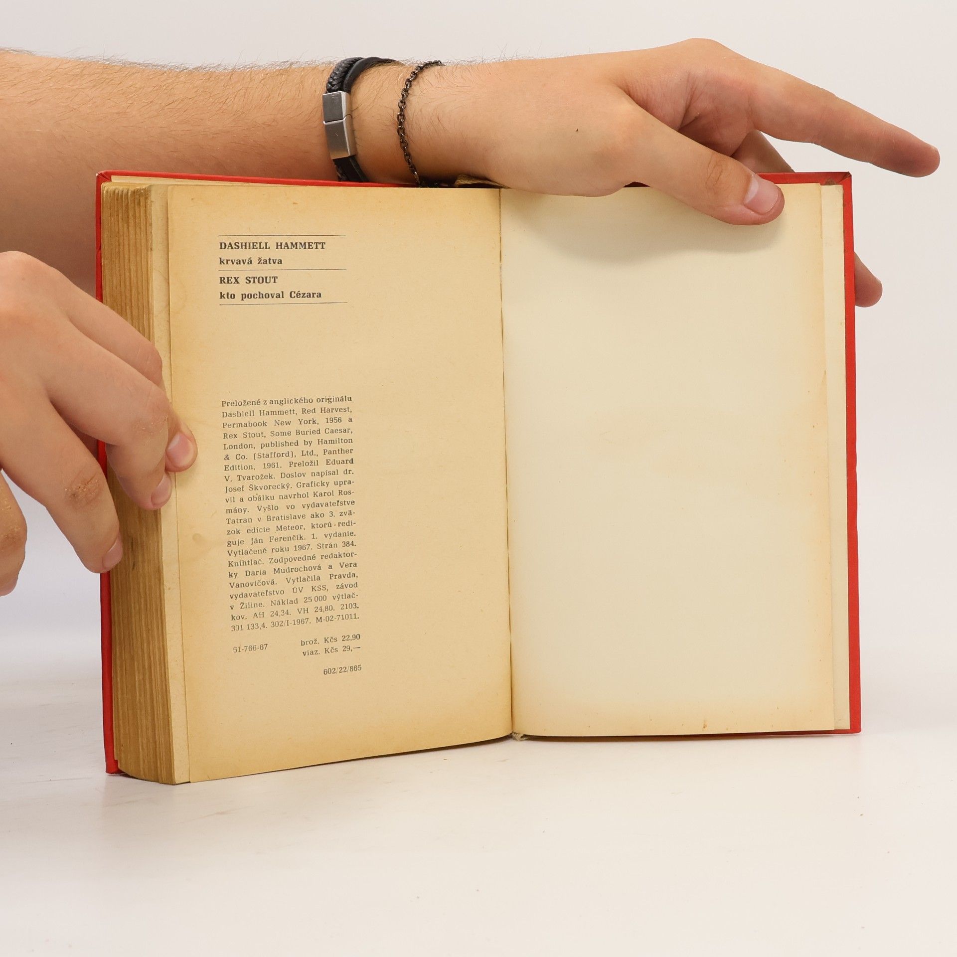 Dashiell Hammett Krvavá žatva. Kto pochoval Cézara