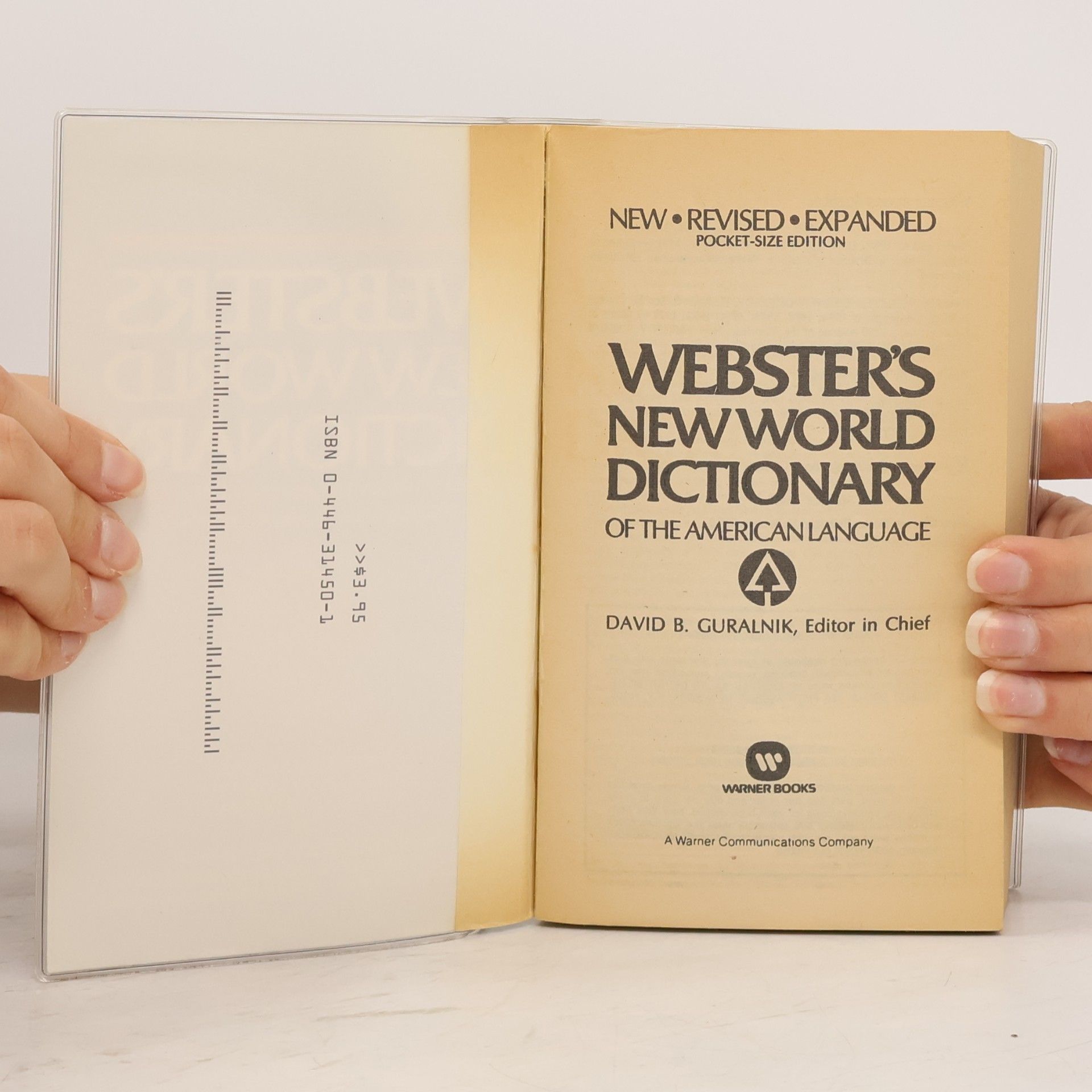 David B. Guralnick Webster's New World Dictionary of the American Language