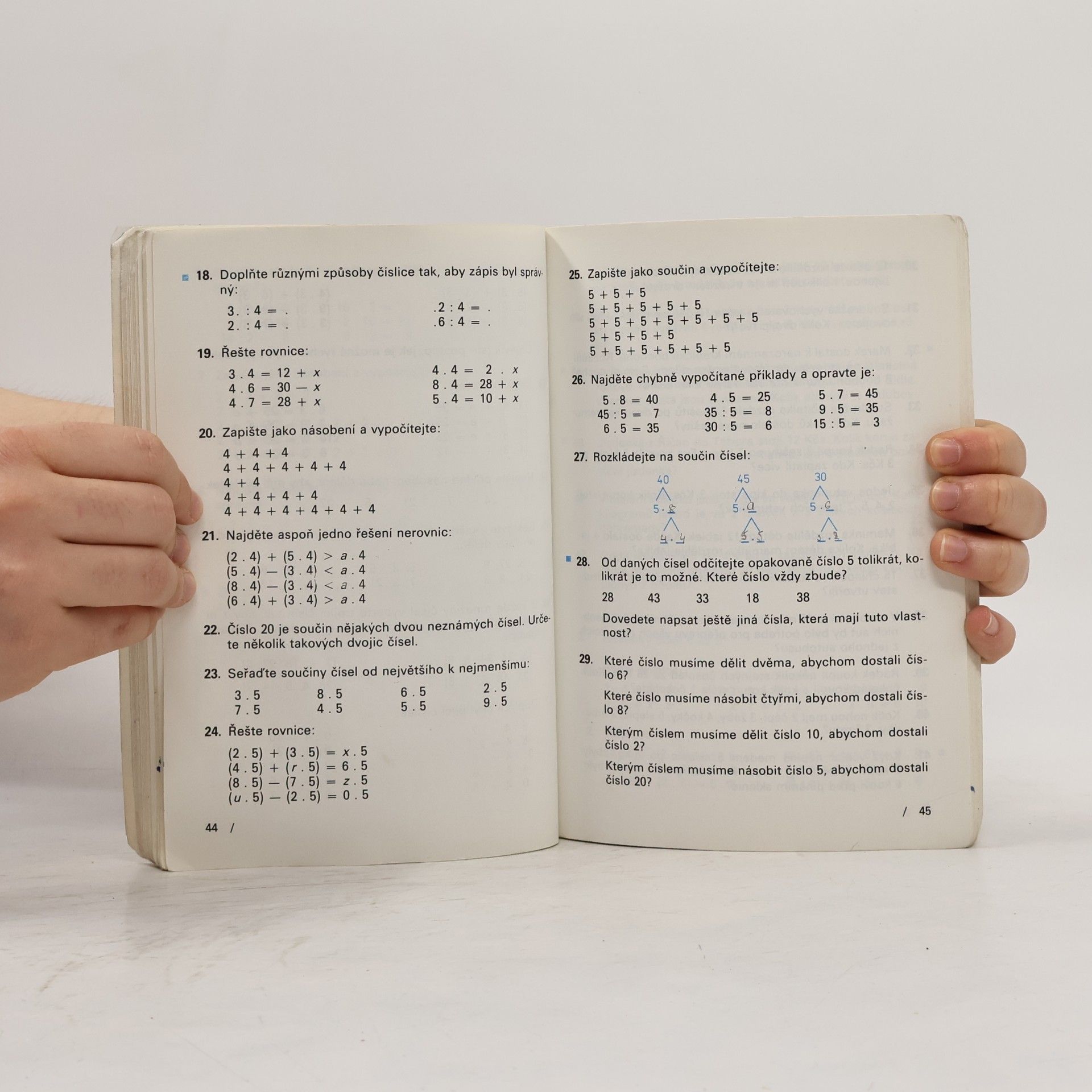 Bálint, Ľudovit Sbírka úloh z matematiky pro 2. a 3. ročník základní školy