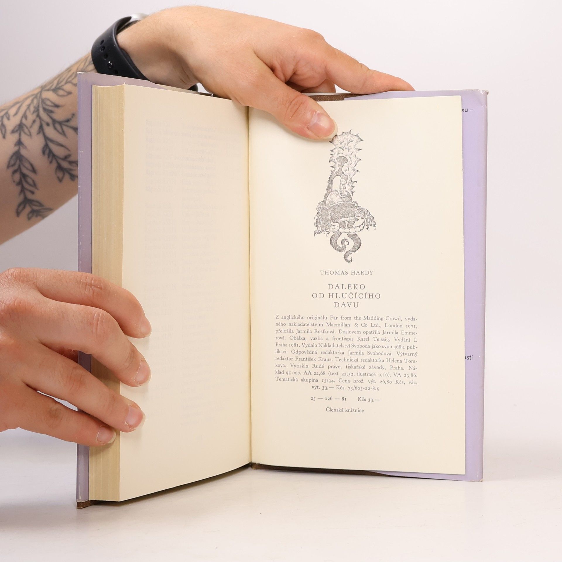 Thomas Hardy Daleko od hlučícího davu
