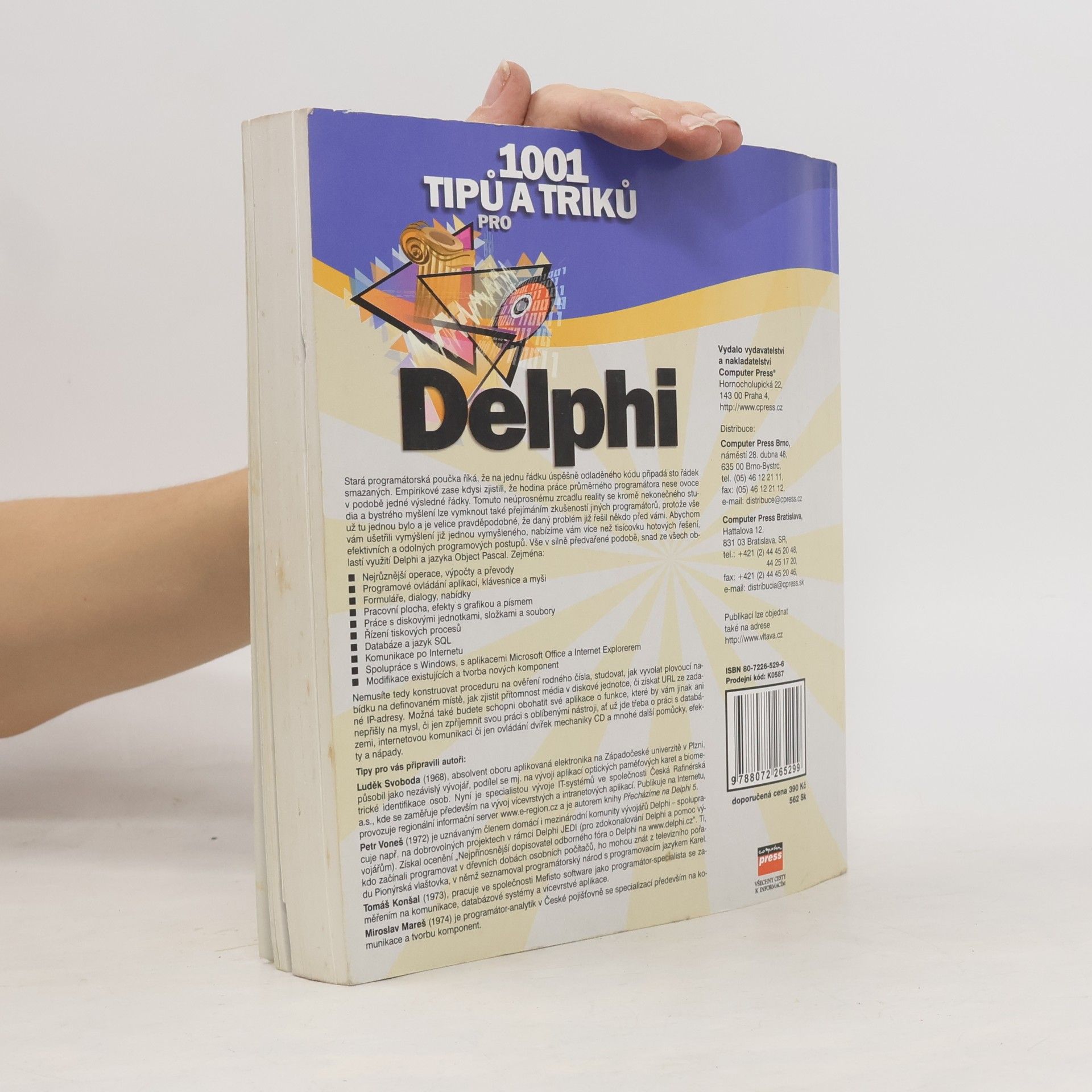 Miroslav Mareš 1001 Tipů a triků pro Delphi