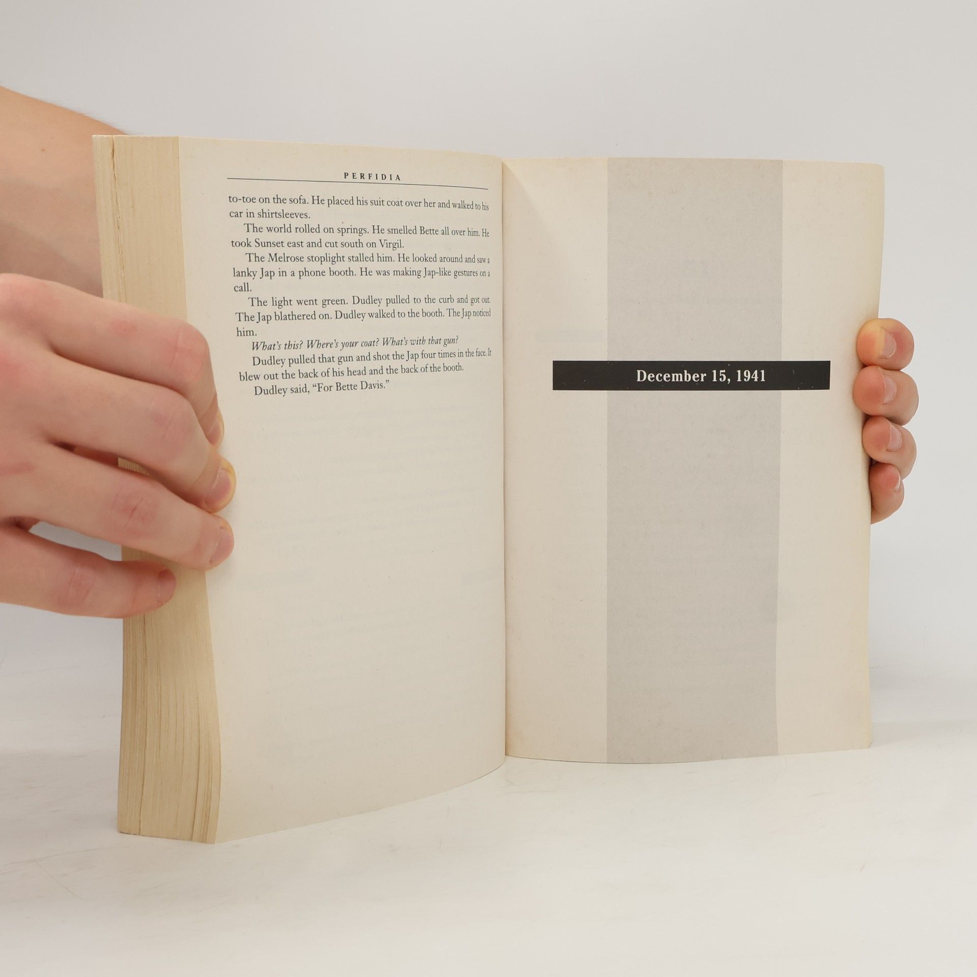 James Elroy Perfidia, English edition