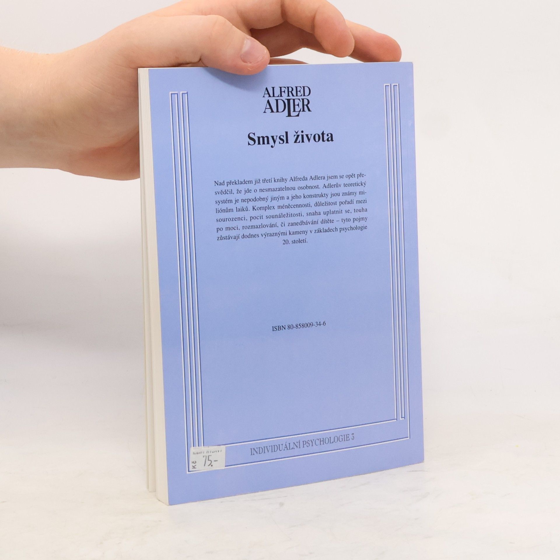 Alfred Adler Smysl života