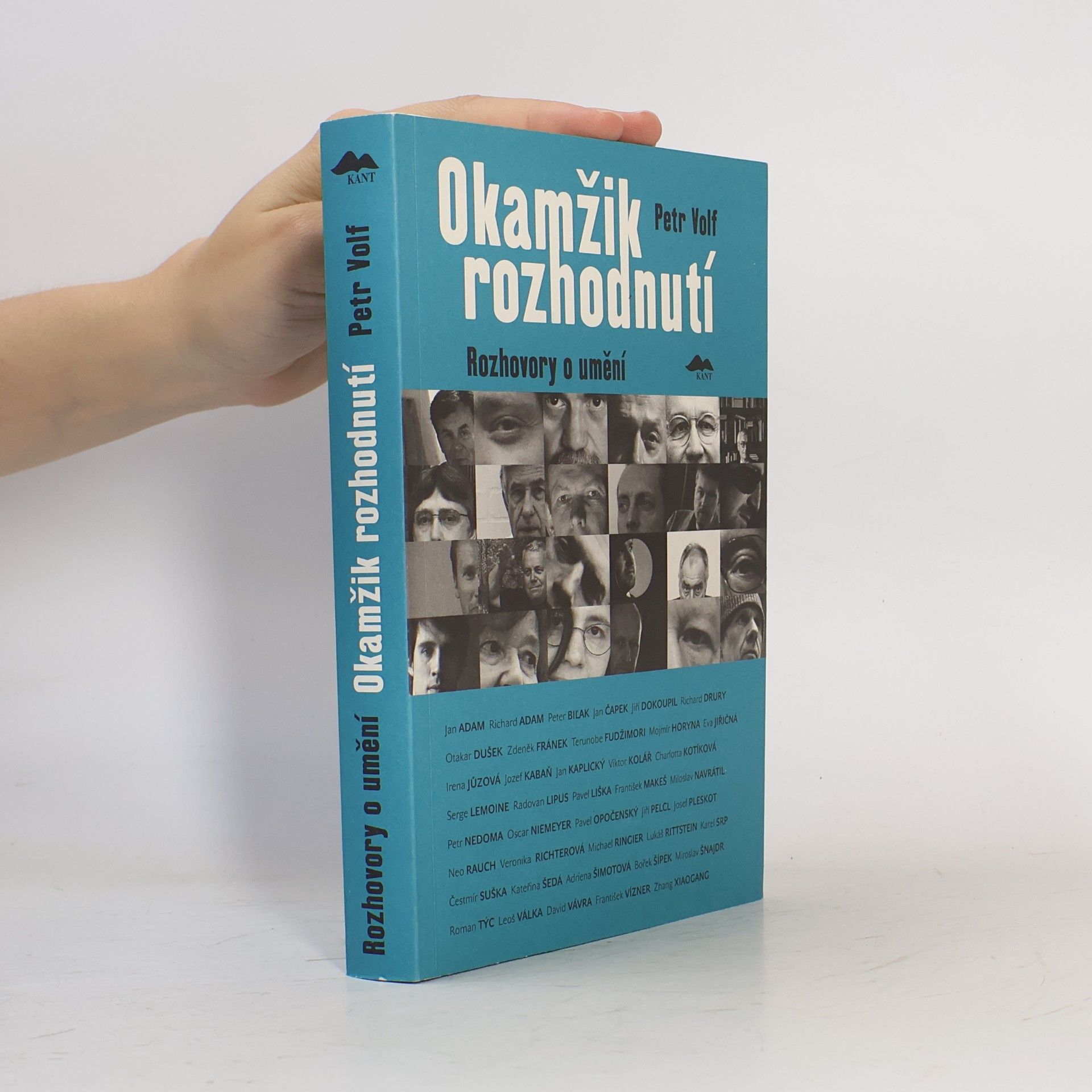 Petr Volf Okamžik rozhodnutí. Rozhovory o umění