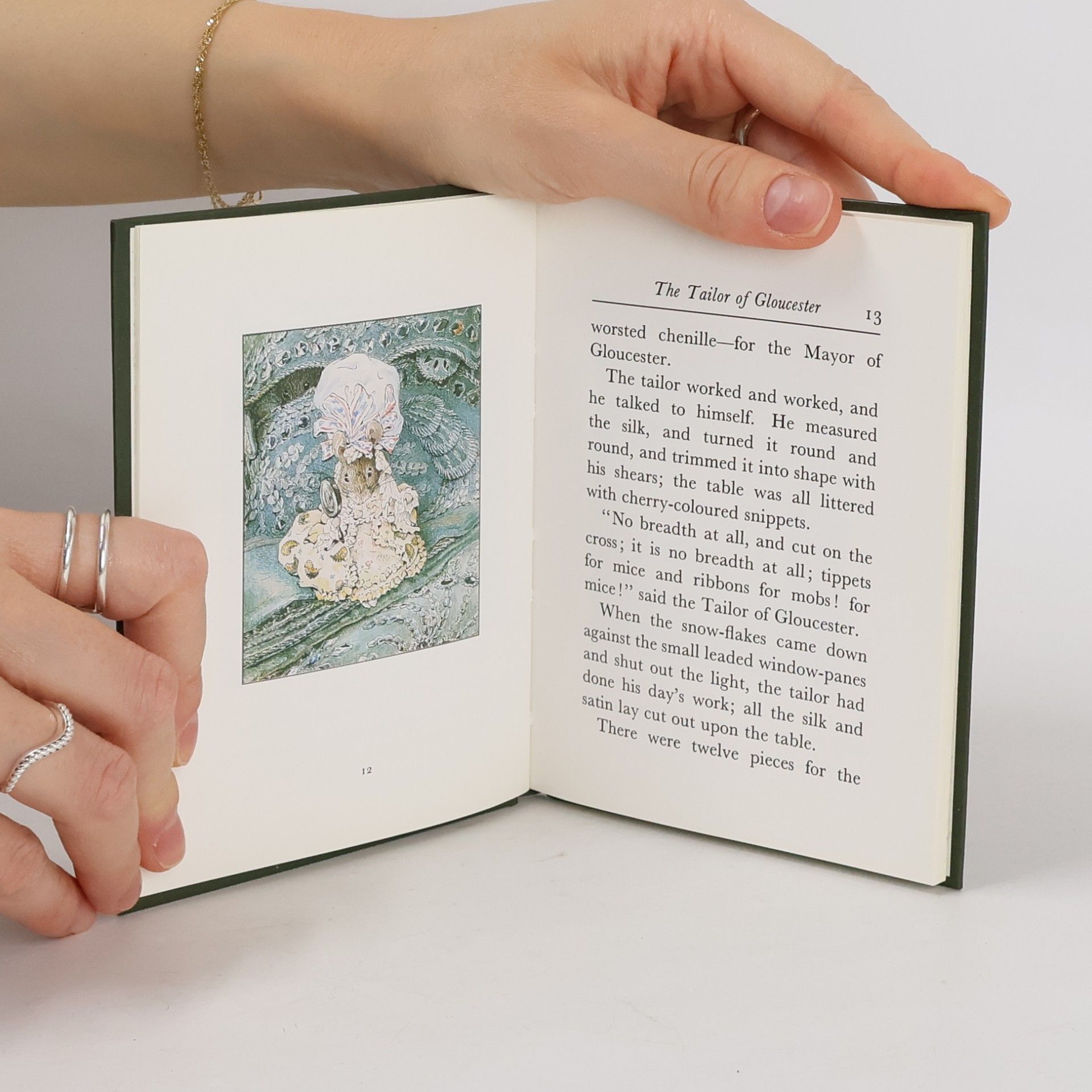 Beatrix Potter The Tailor of Gloucester - The Original and Authorized Edition - New Colour Reproductions