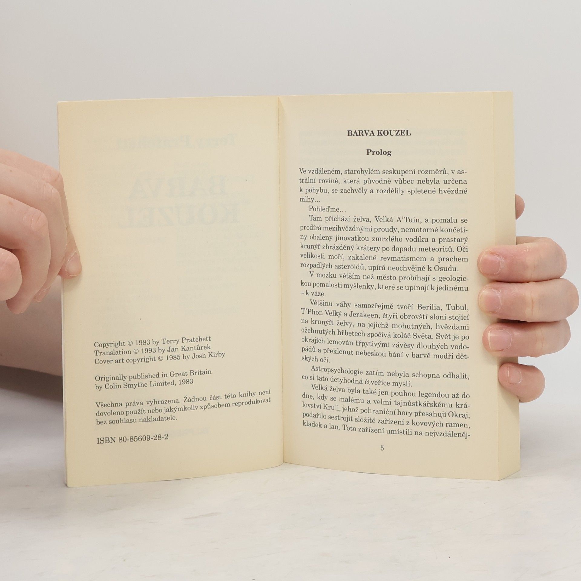 Terry Pratchett Barva kouzel