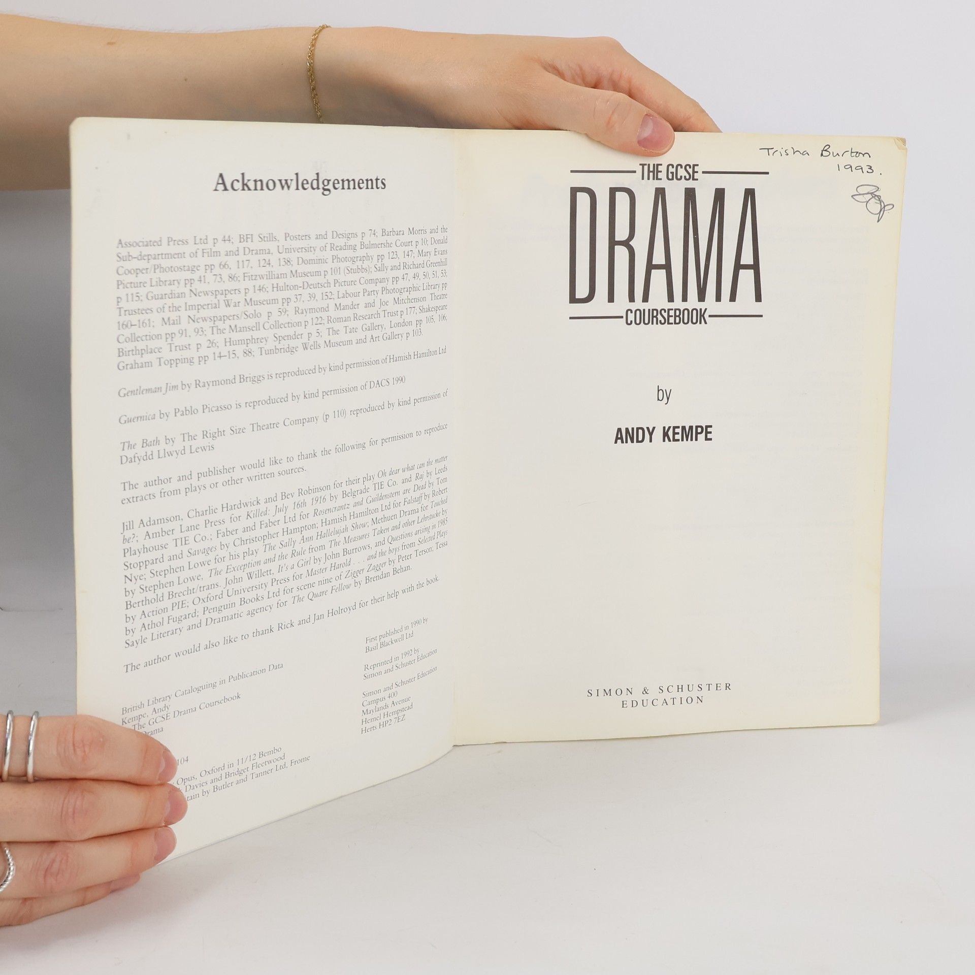 Andy Kempe The GCSE Drama Coursebook
