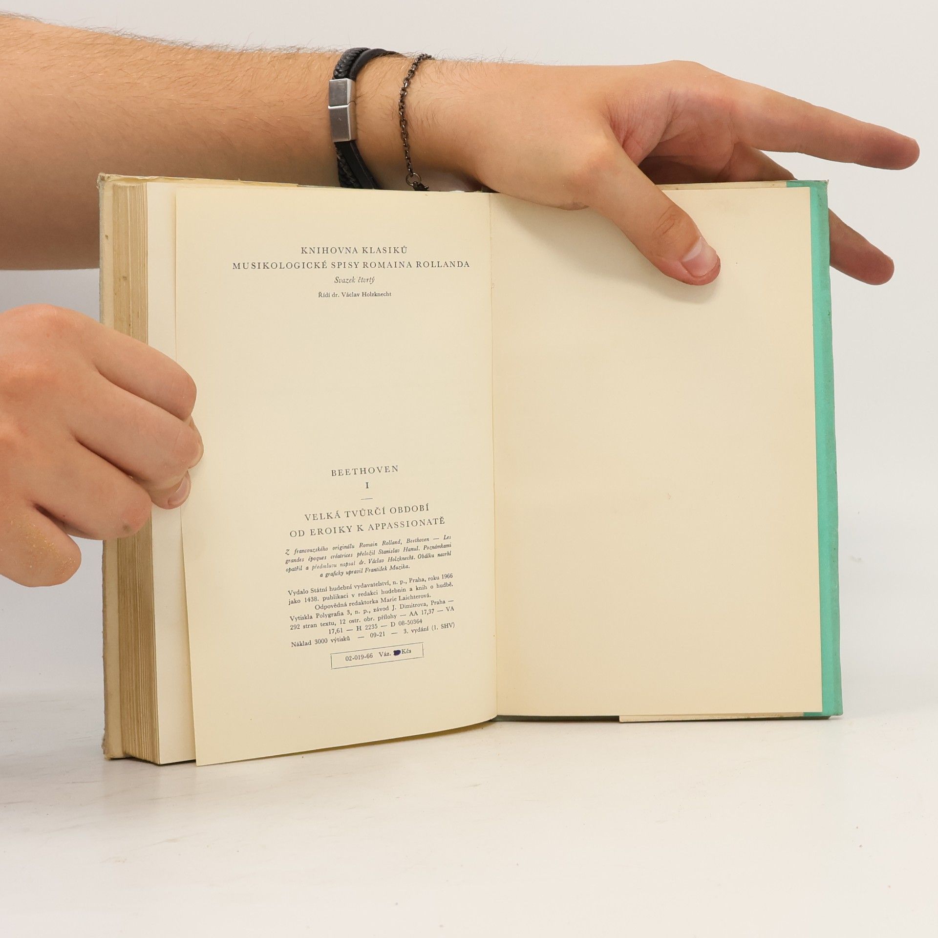 Romain Rolland Beethoven I. Velká tvůrčí období od eroiky k Appassionatě