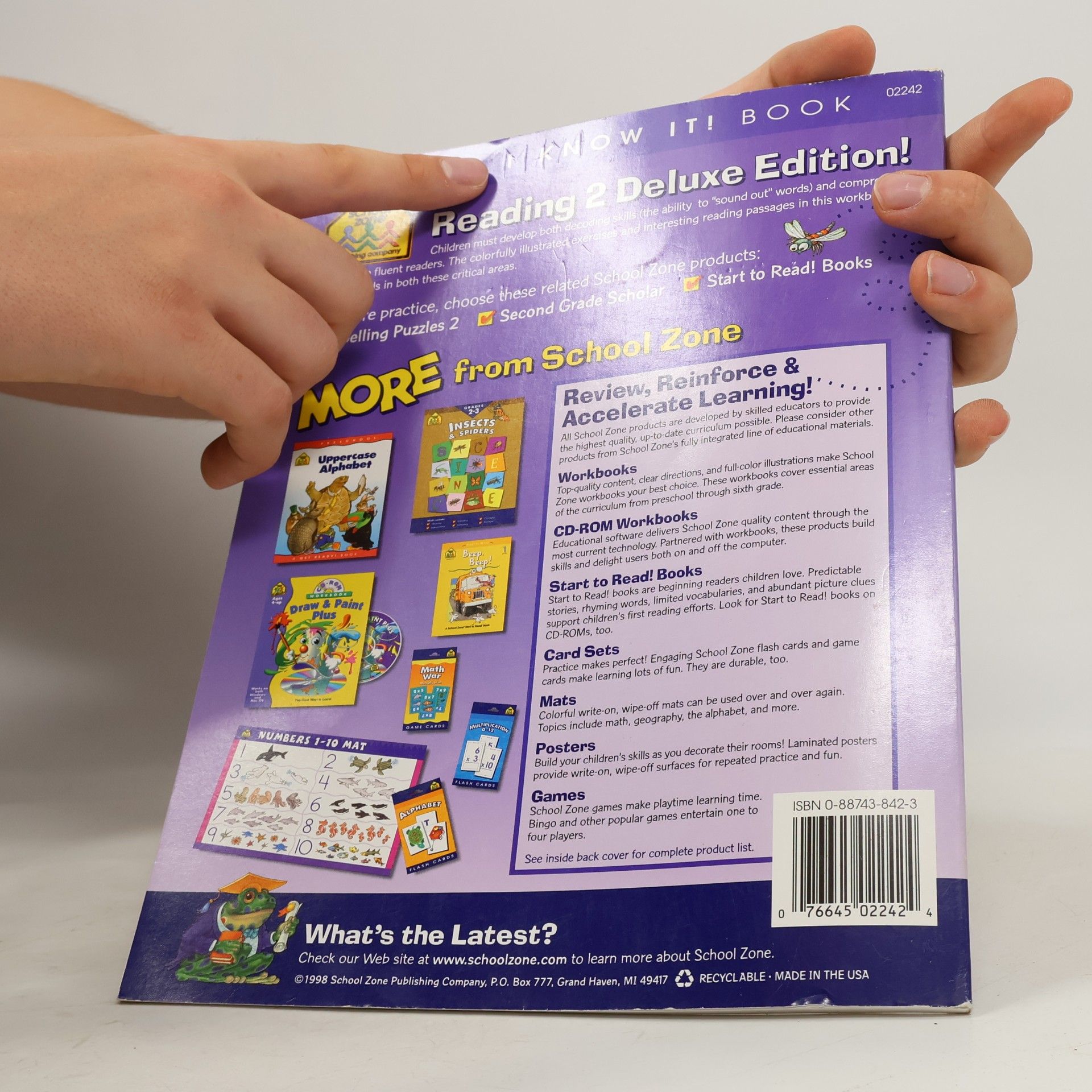School Zone Publishing Company Staff Reading Comprehension 2 Grade 2 Deluxe Edition