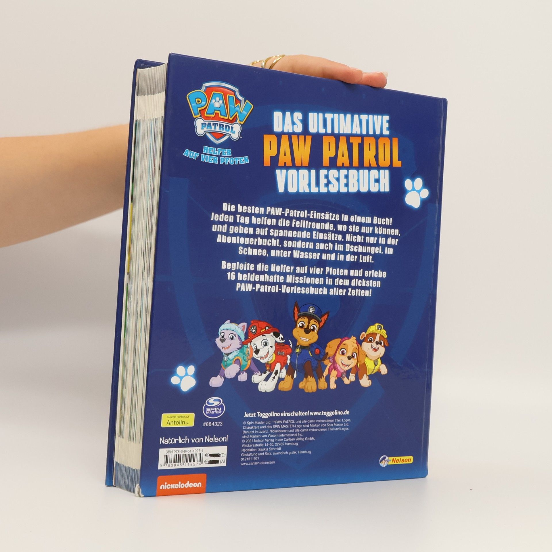 Nelson Verlag PAW Patrol: Das ultimative PAW-Patrol-Vorlesebuch