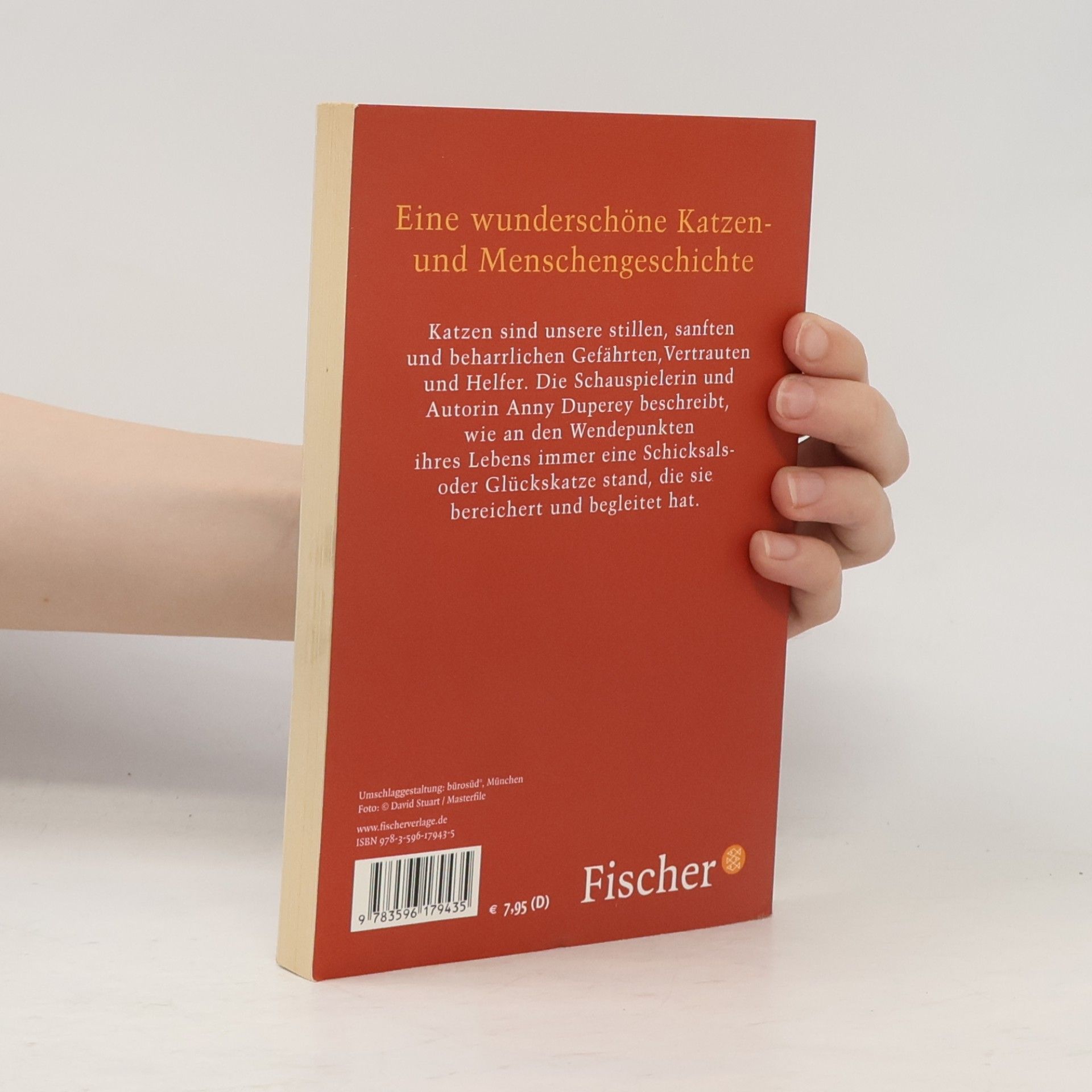 Anny Duperey Das Glück, von einer Katze gefunden zu werden