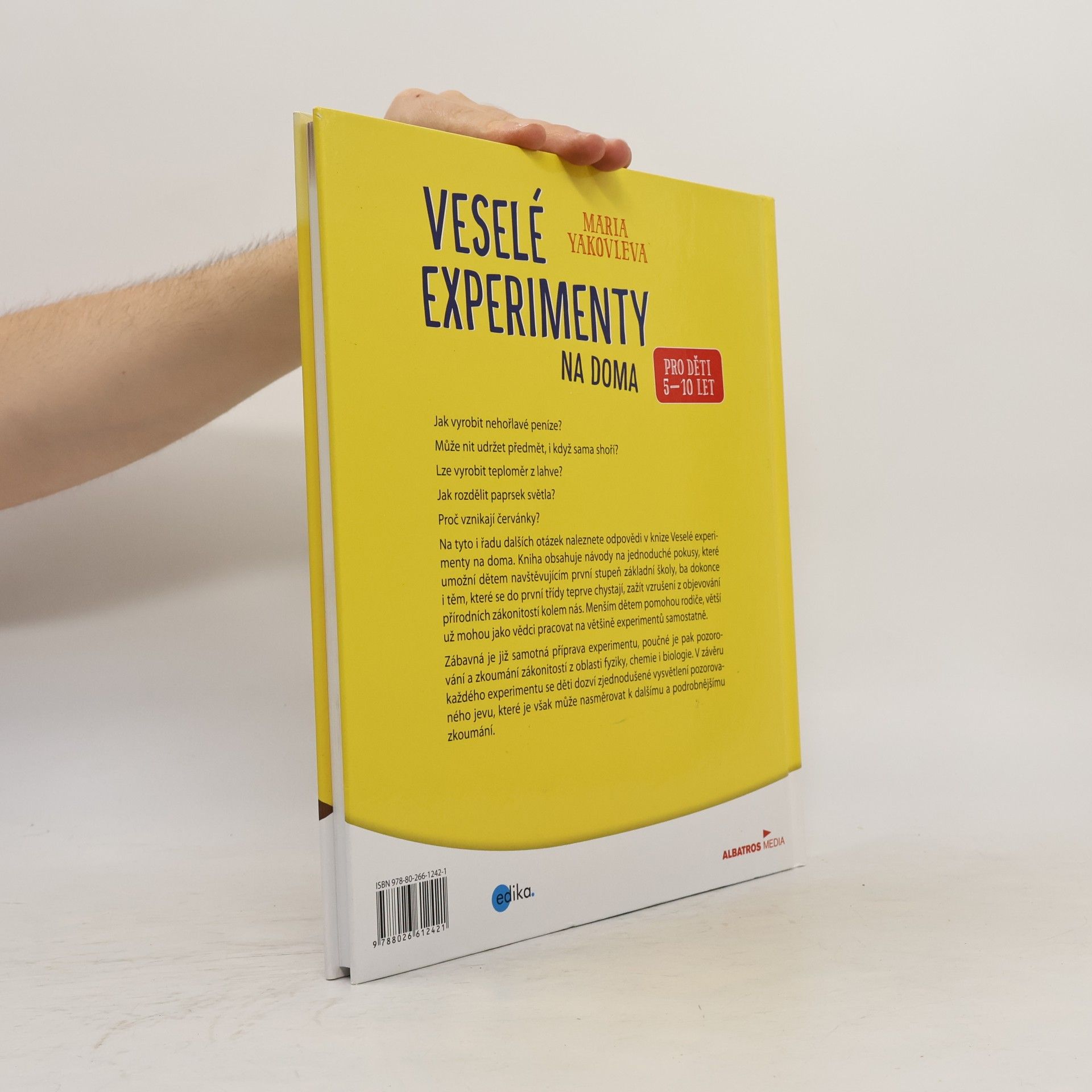 Marija Aleksandrovna Jakovleva Veselé experimenty na doma