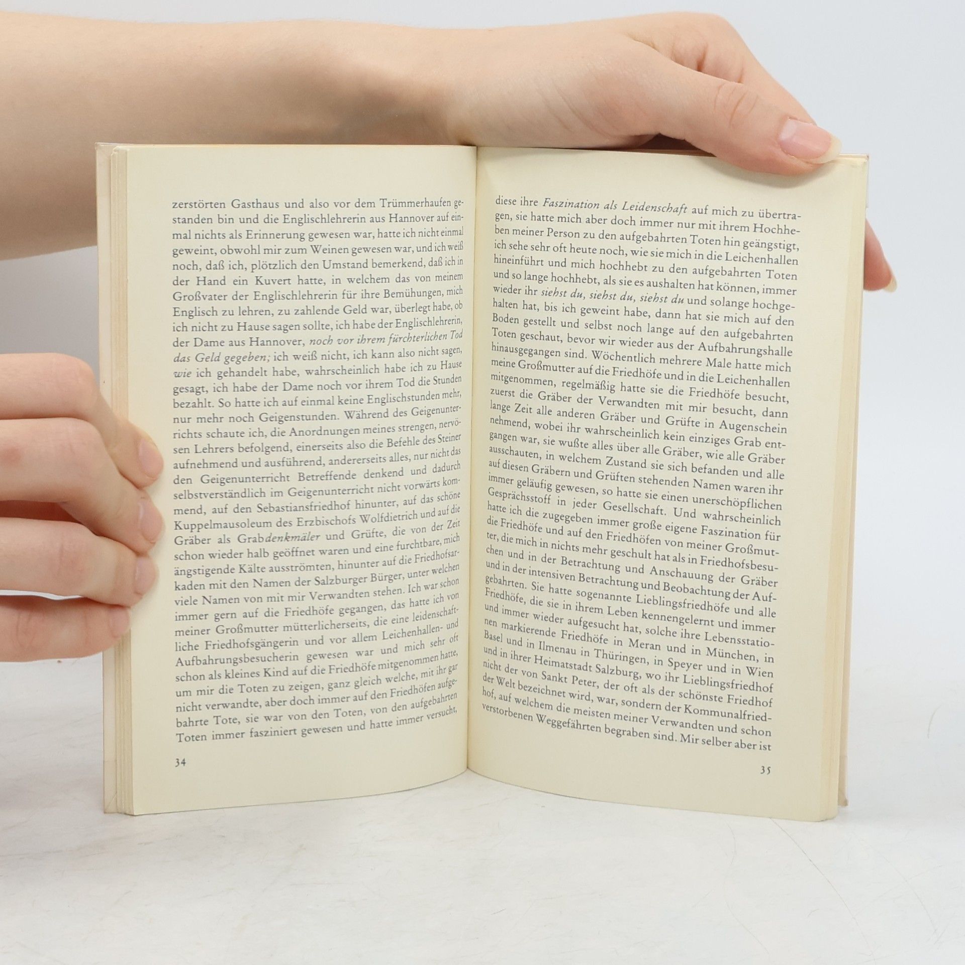 Thomas Bernhard Die Ursache